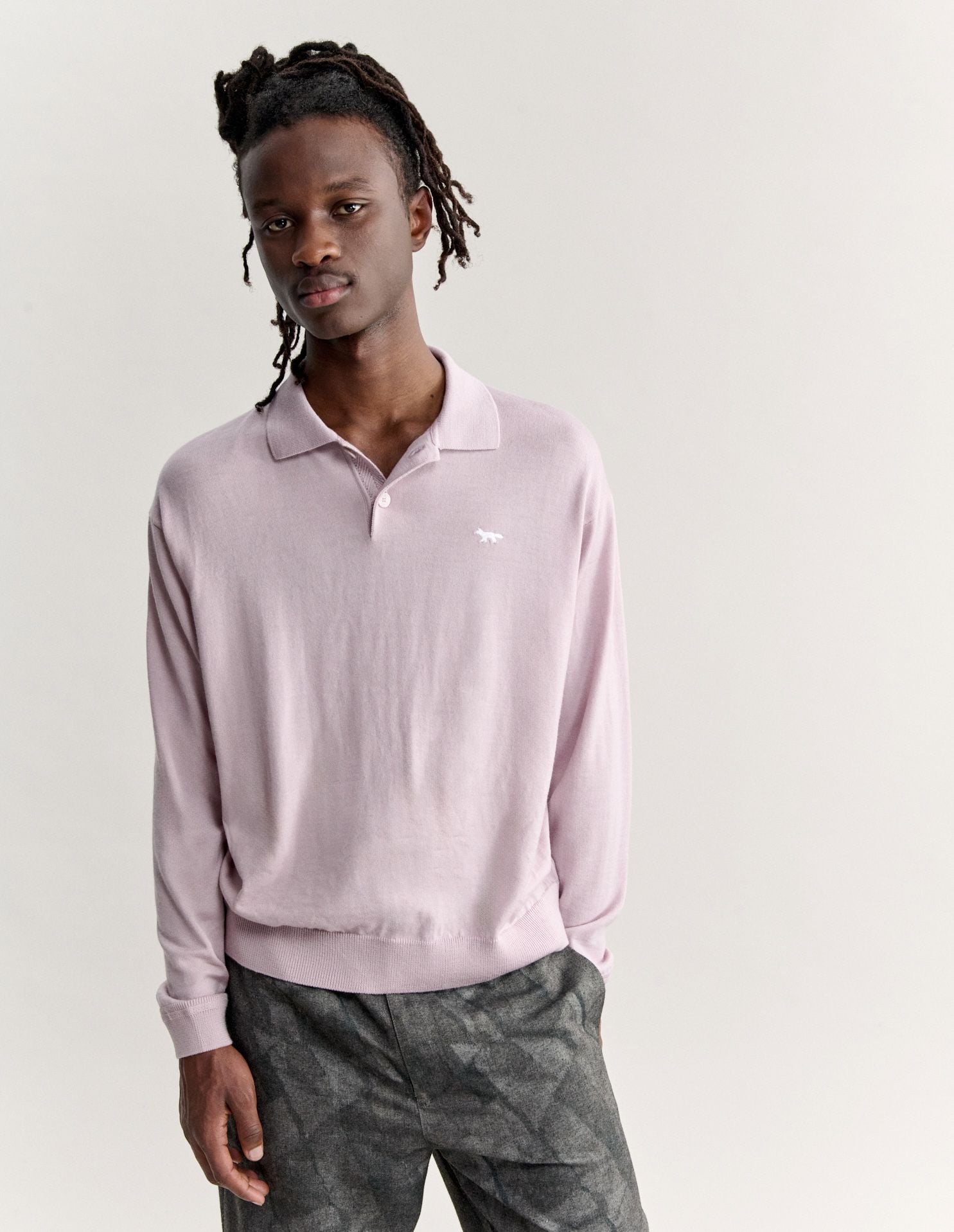 Áo jumper polo nam Profile Fox dáng comfort