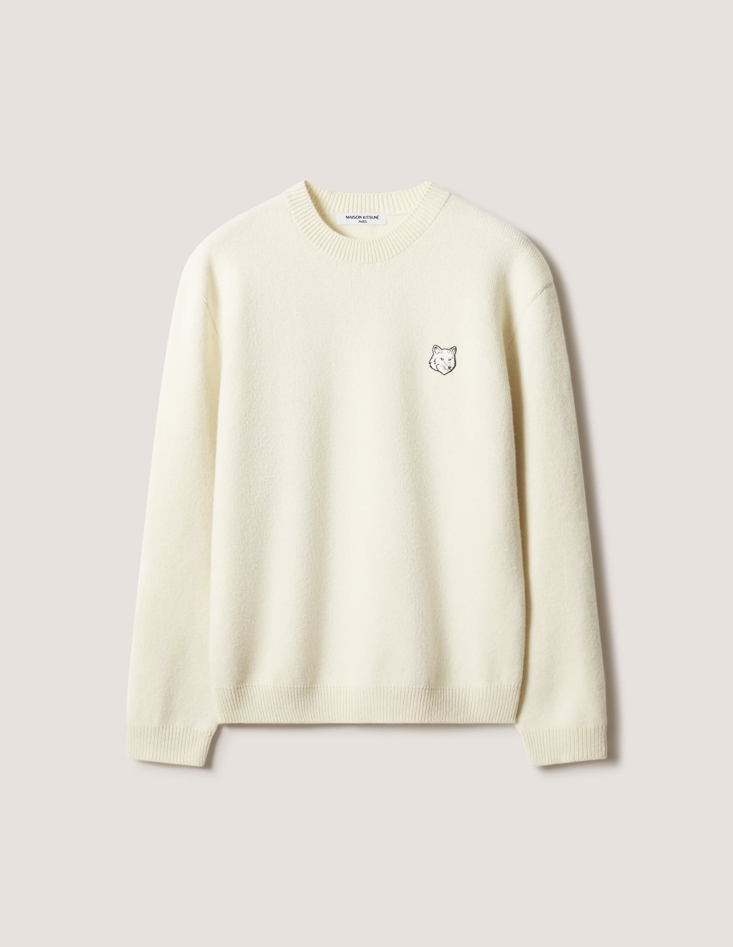 Áo len nam Fox Head lambswool Milano dáng comfort