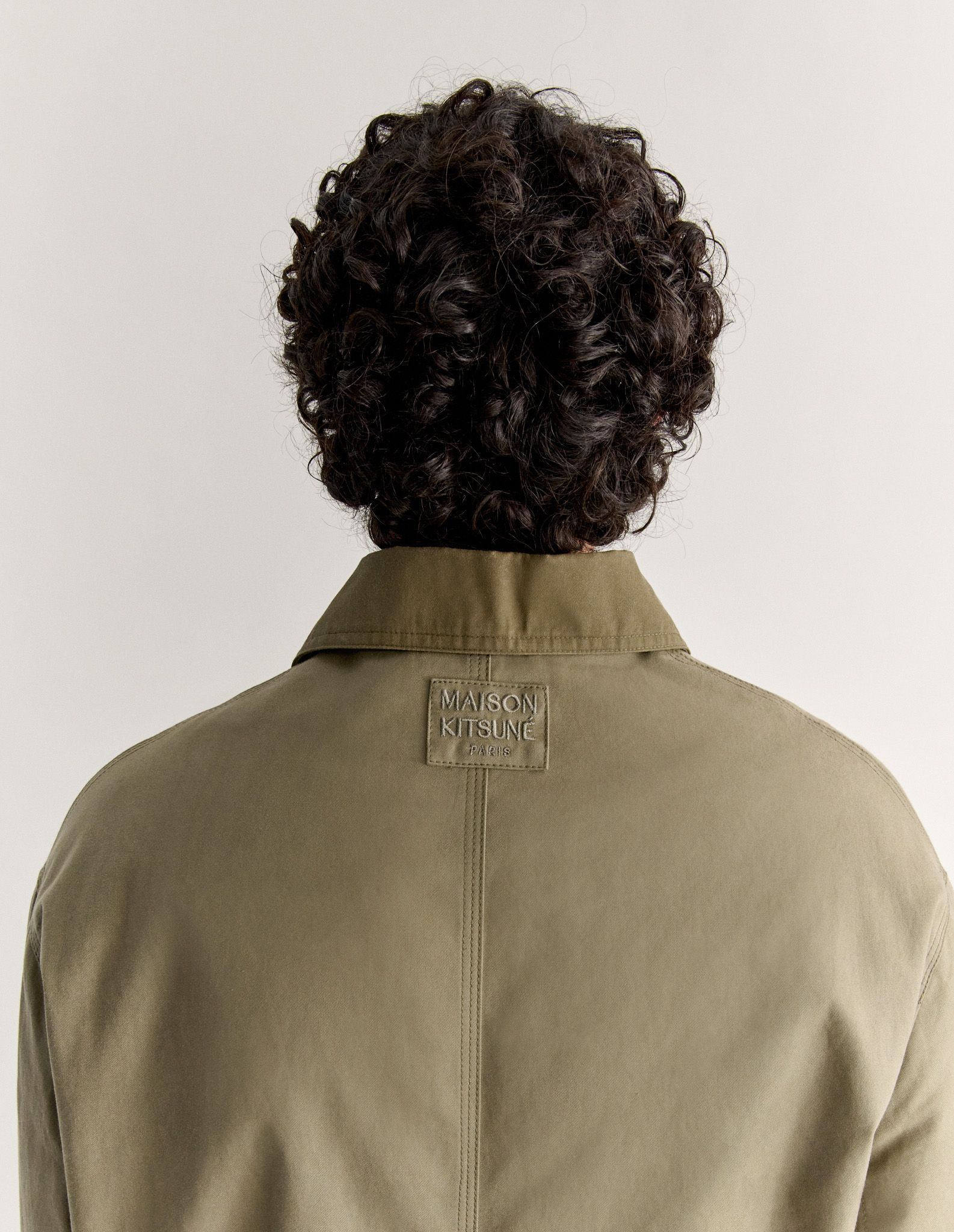 Áo khoác Barn nam cotton twill phủ sáp