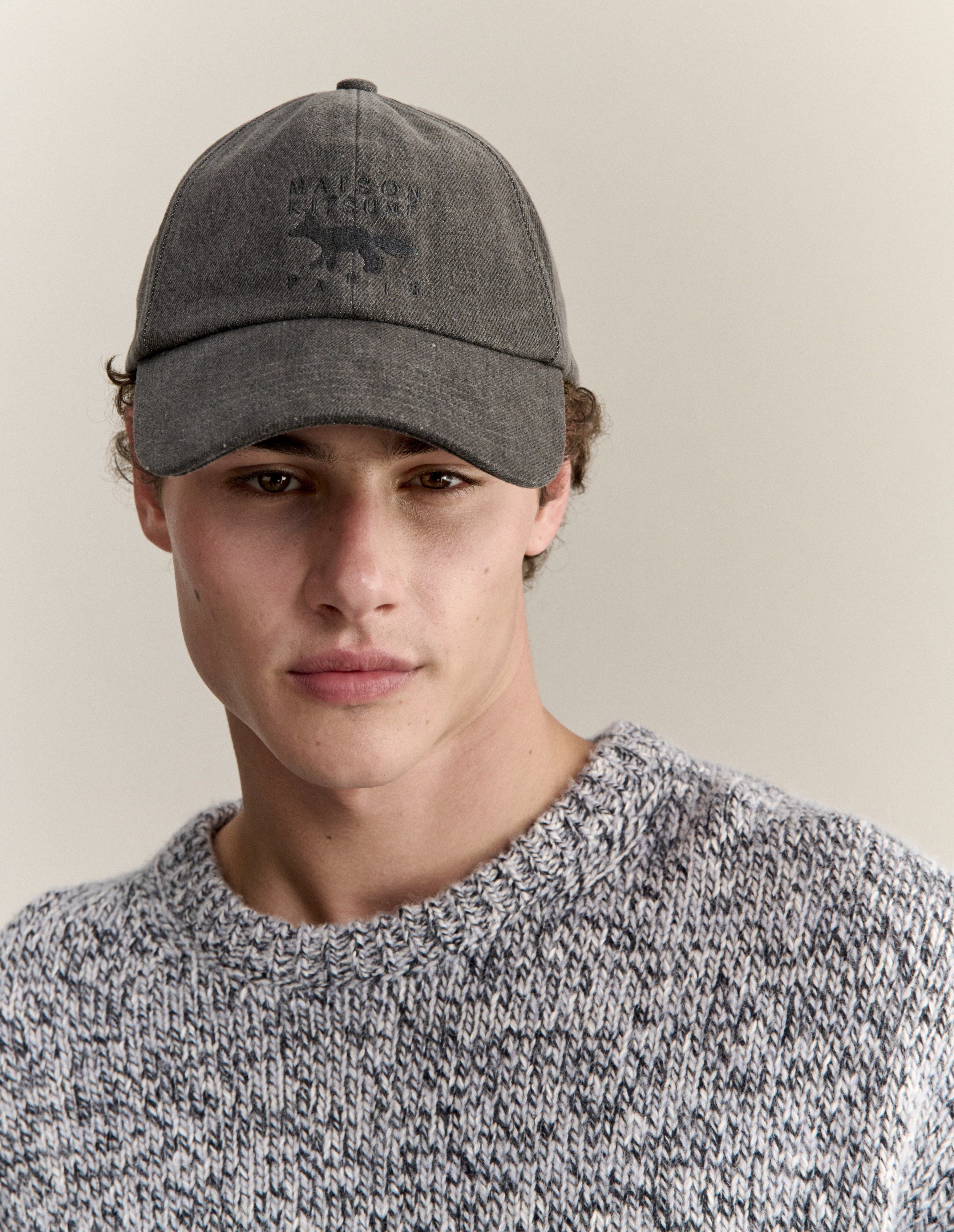 Mũ lưỡi trai Profile Fox denim