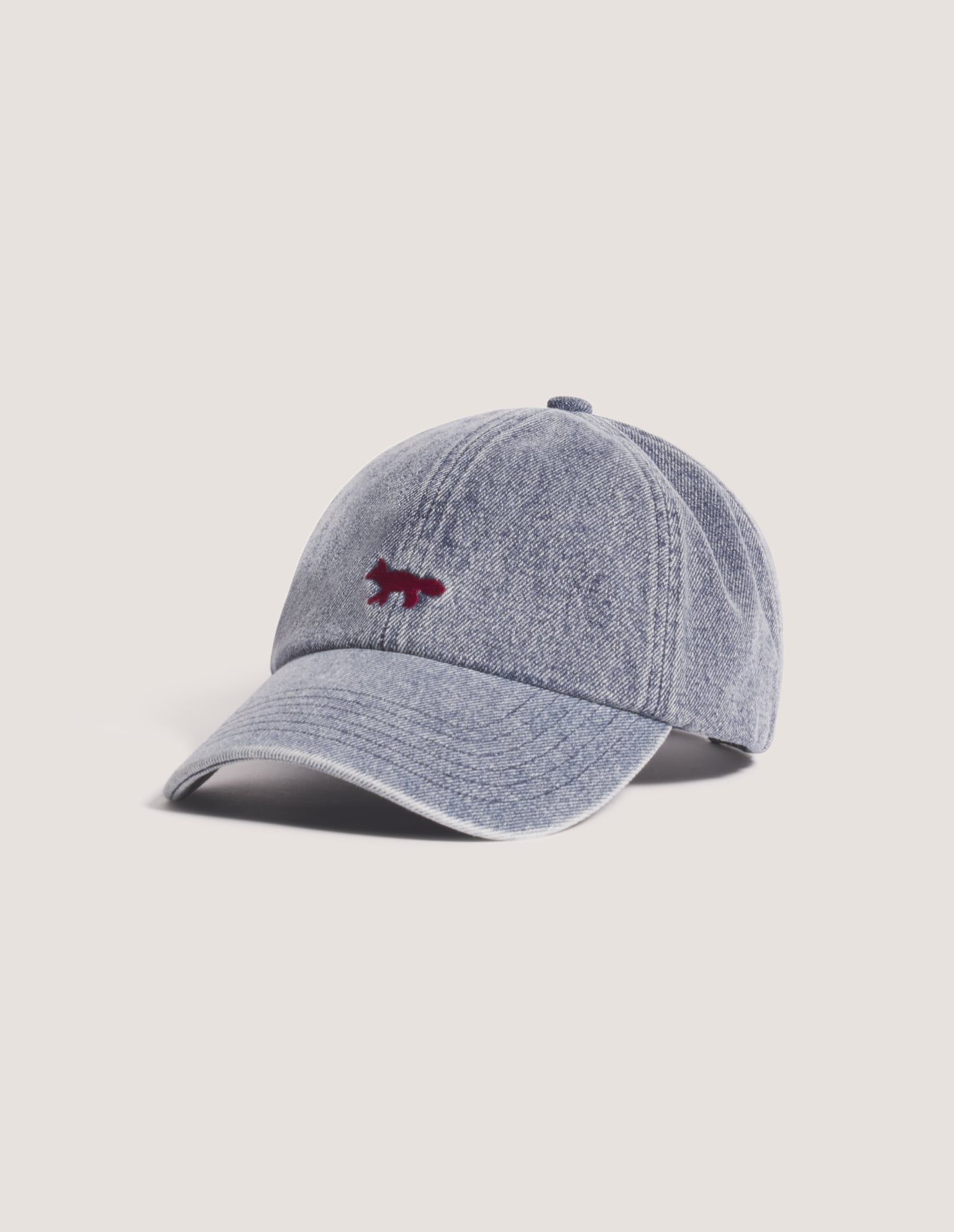 Mũ lưỡi trai Profile Fox denim