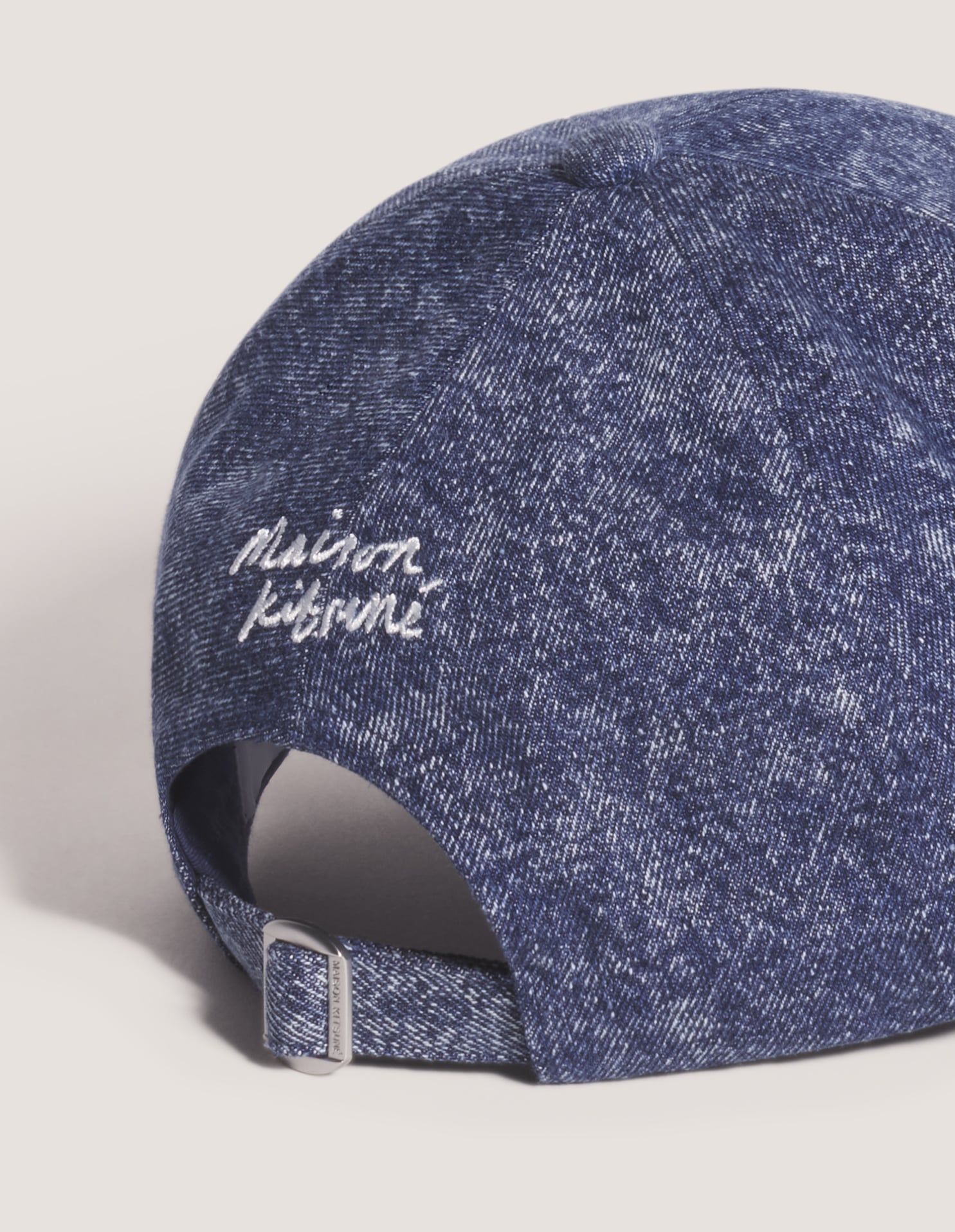 Mũ lưỡi trai Double Fox Head denim wash