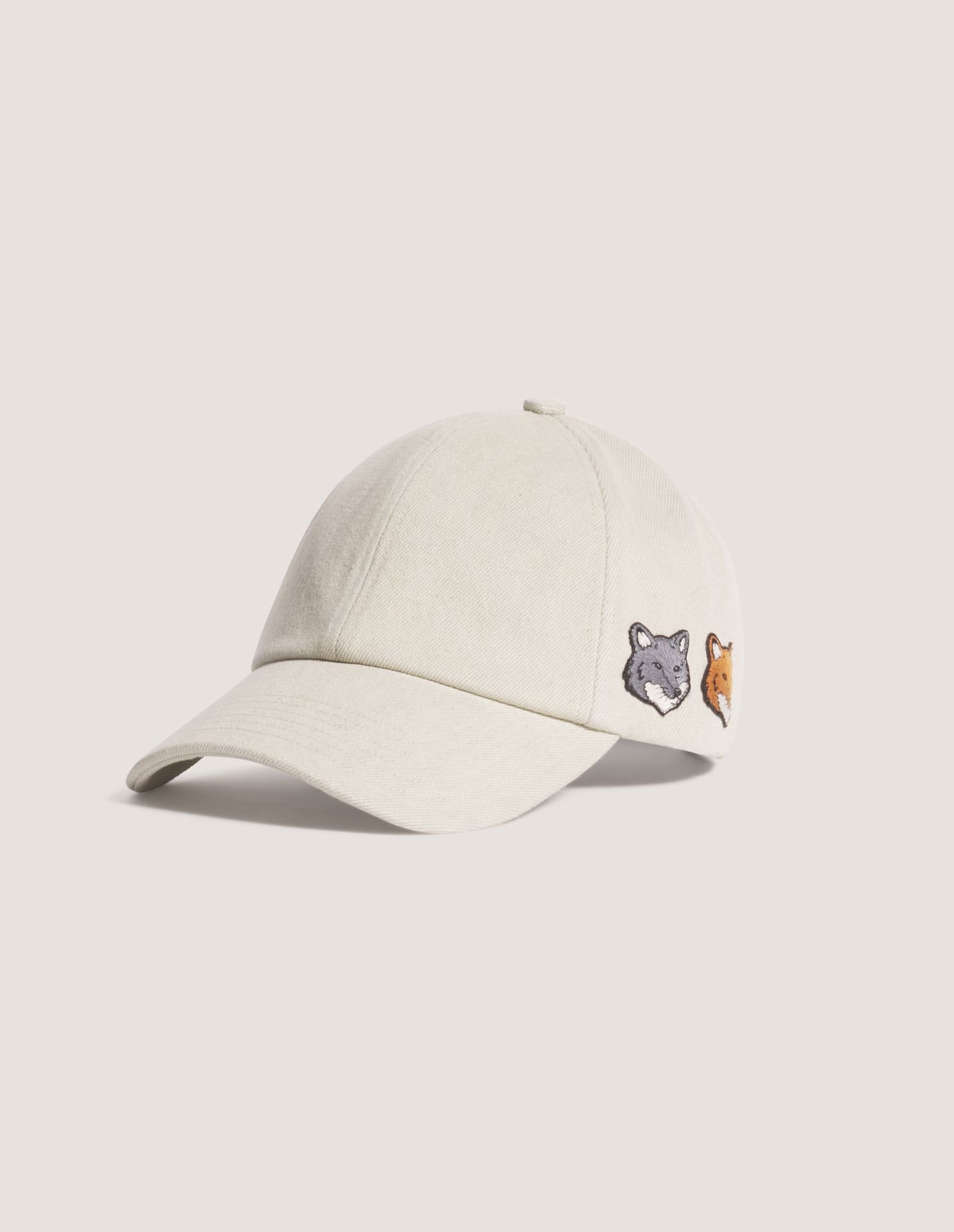 Mũ lưỡi trai Double Fox Head phai màu