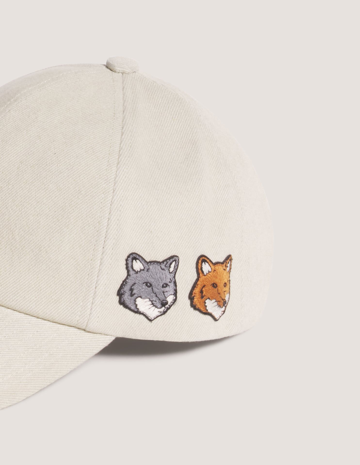 Mũ lưỡi trai Double Fox Head phai màu
