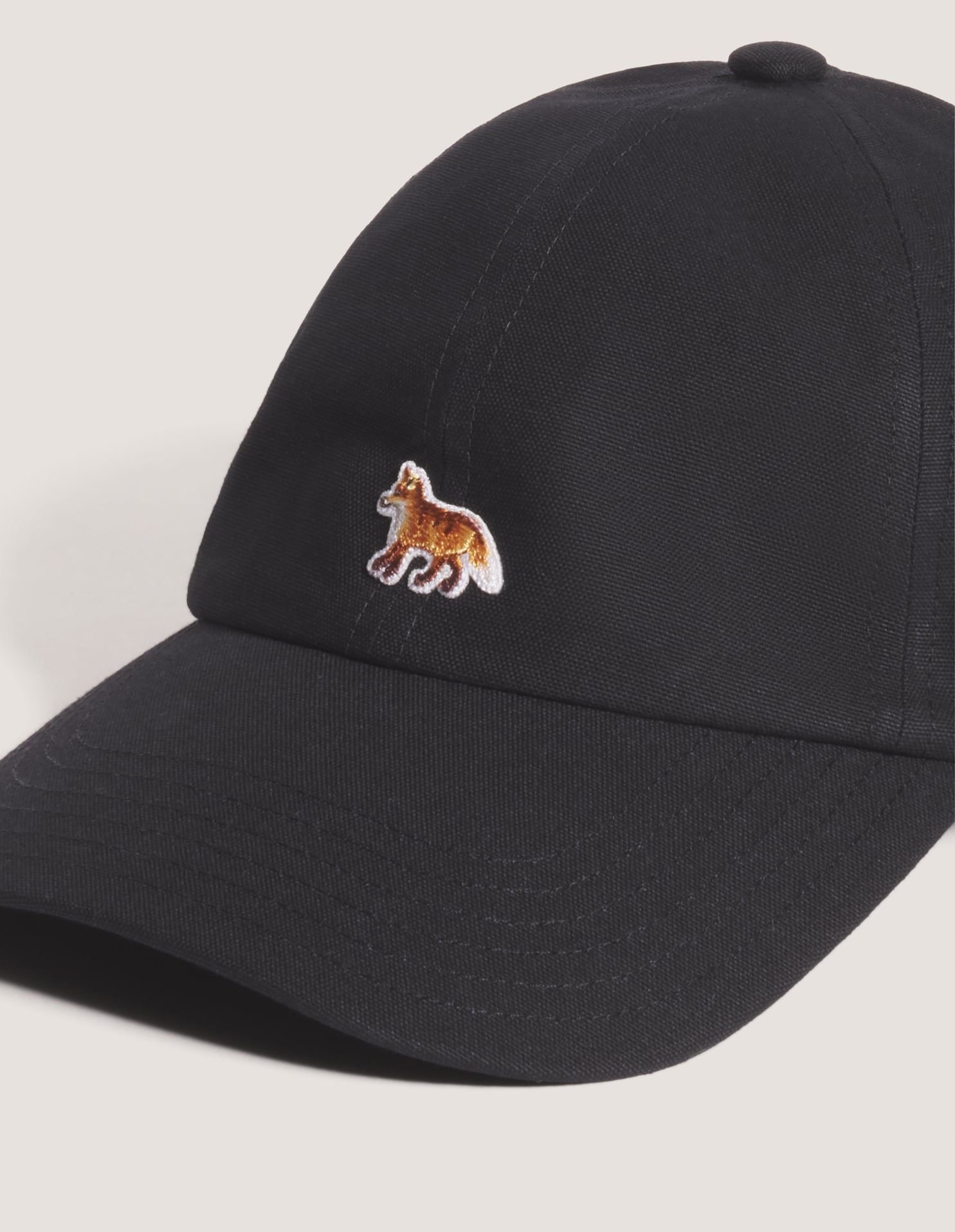 Mũ lưỡi trai Baby Fox cotton canvas