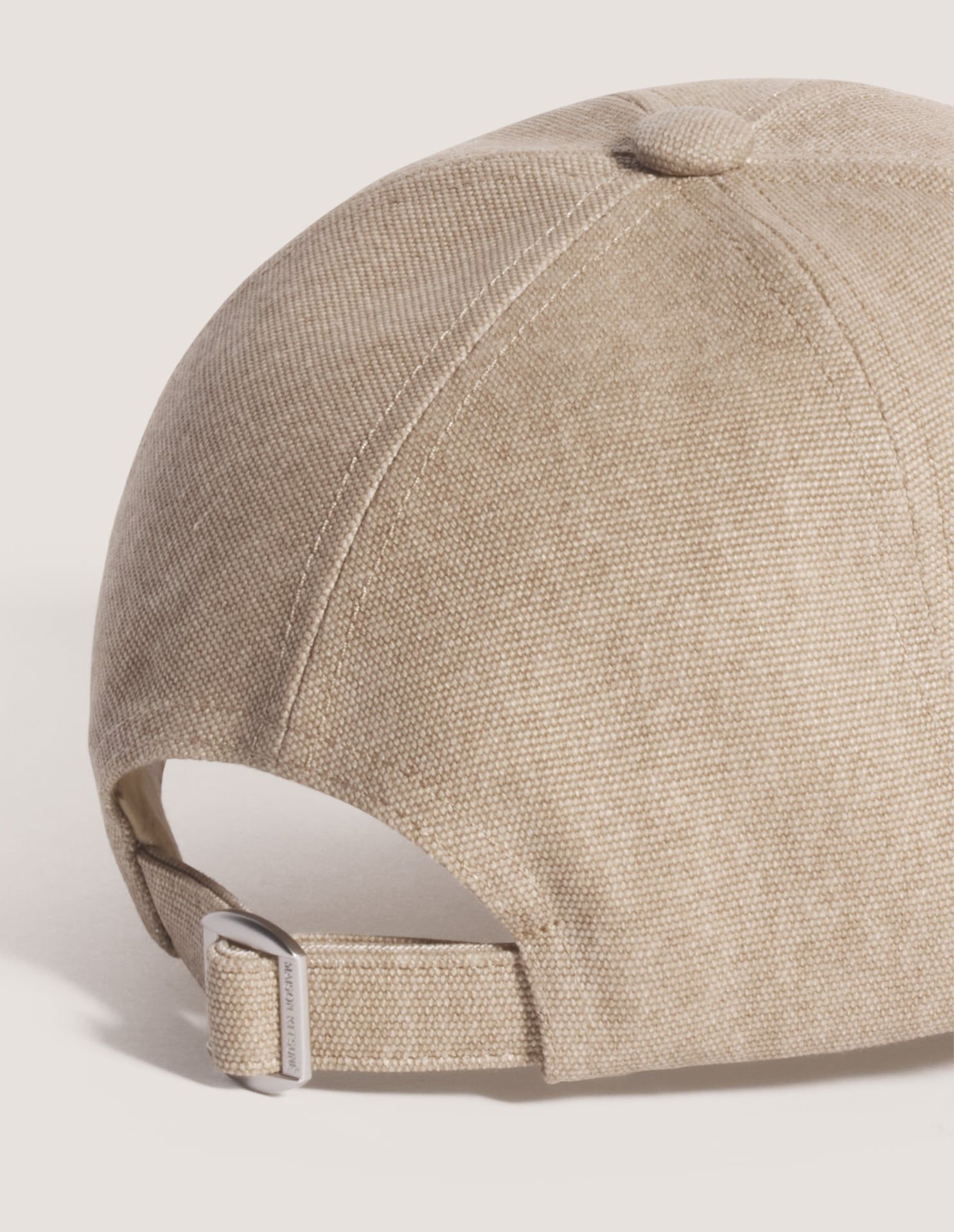 Mũ lưỡi trai Baby Fox cotton canvas wash
