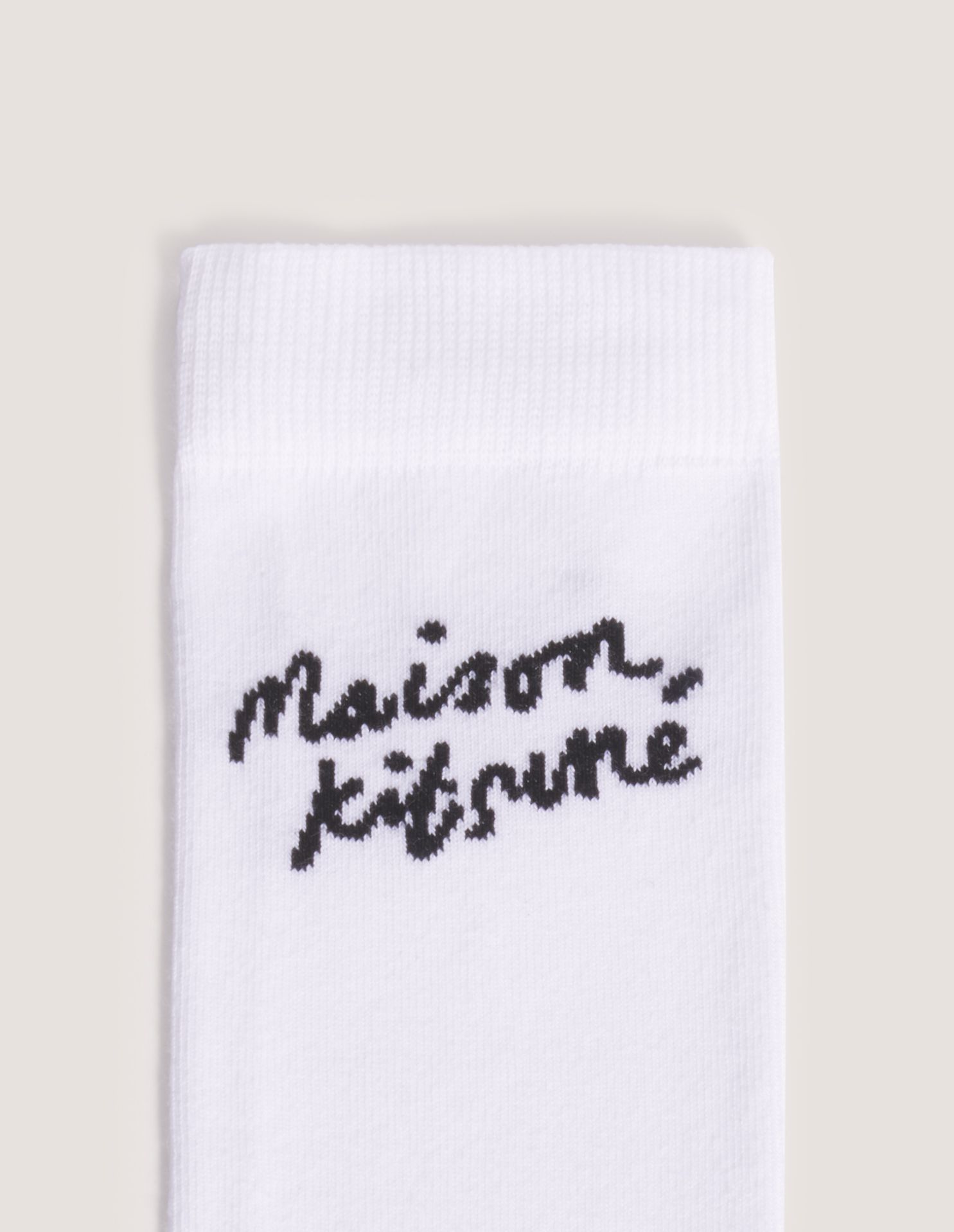 Tất Maison Kitsuné Handwriting