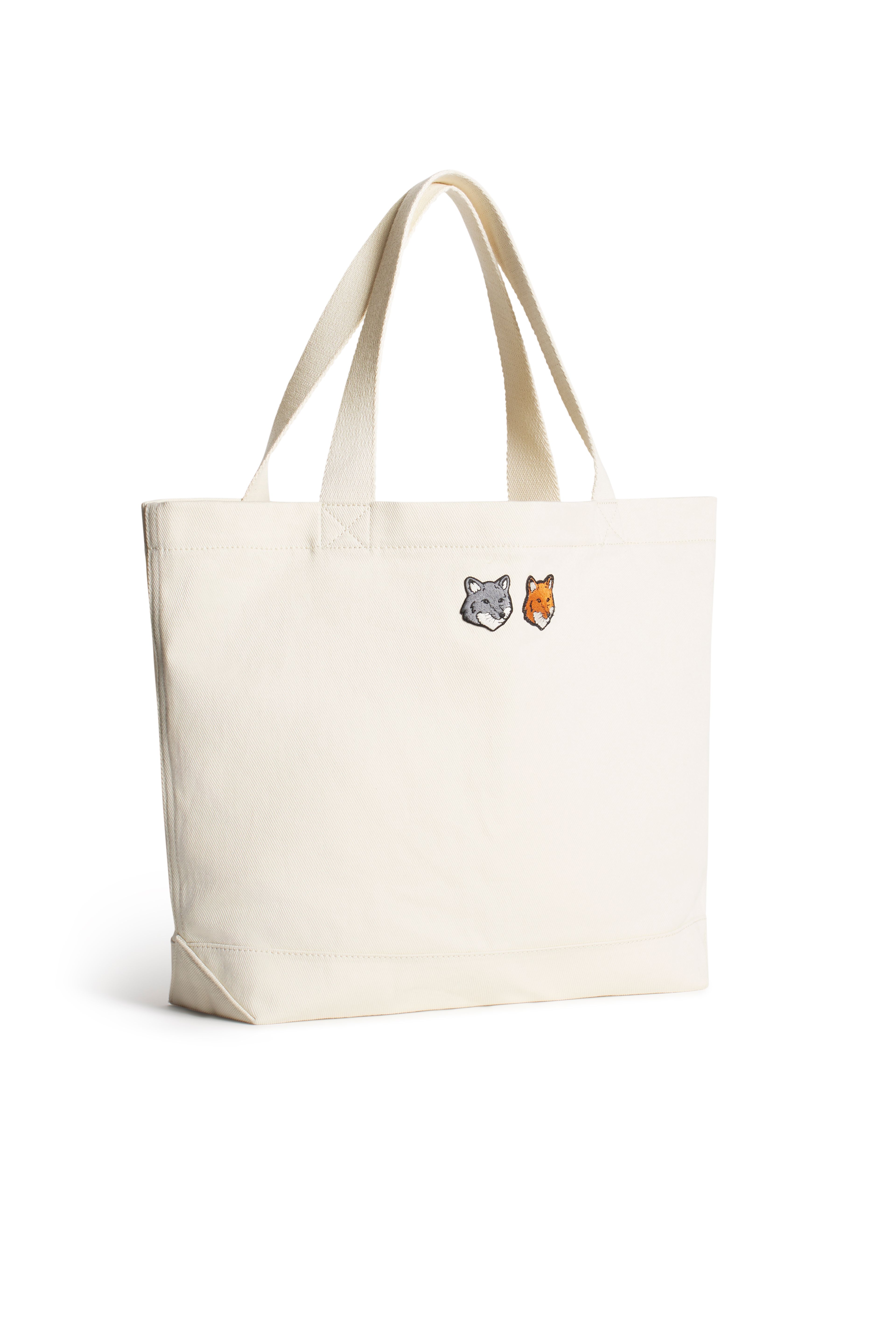 Maison Kitsuné - Túi tote Double Fox Head