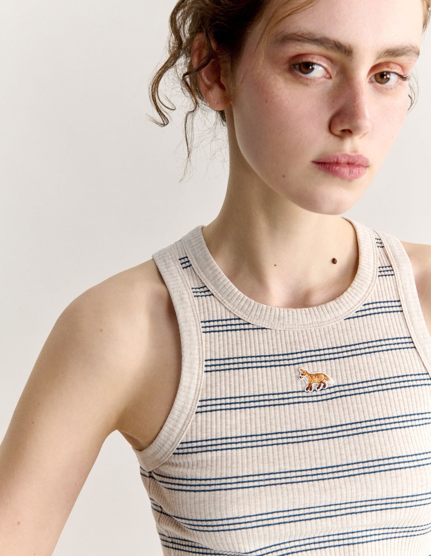 Áo tank top nữ Baby Fox sọc dáng ôm