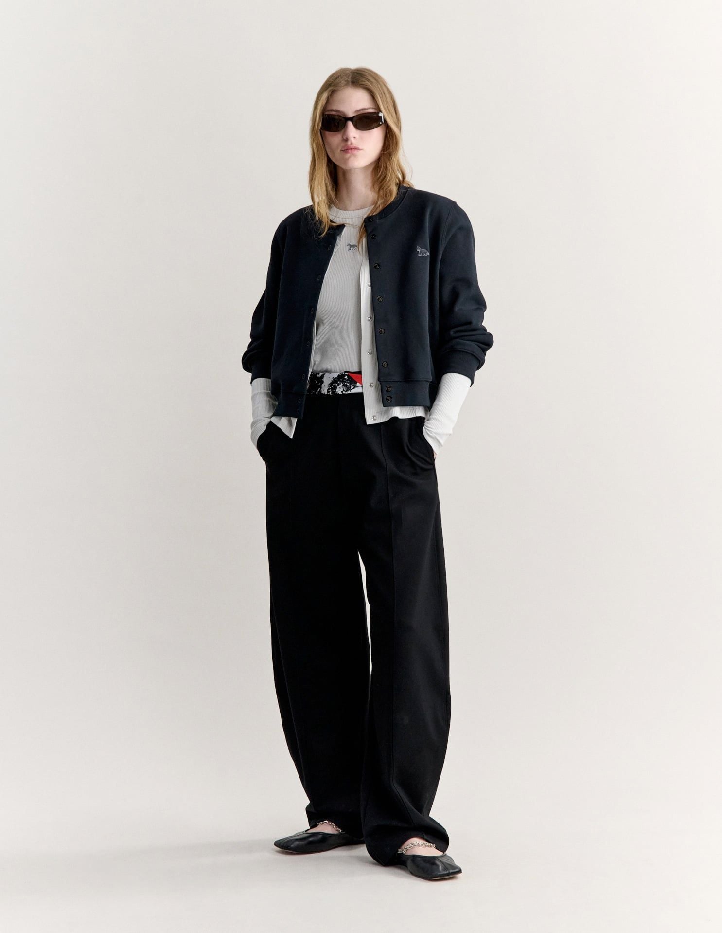 Áo cardigan nữ Baby Fox nỉ dáng ôm