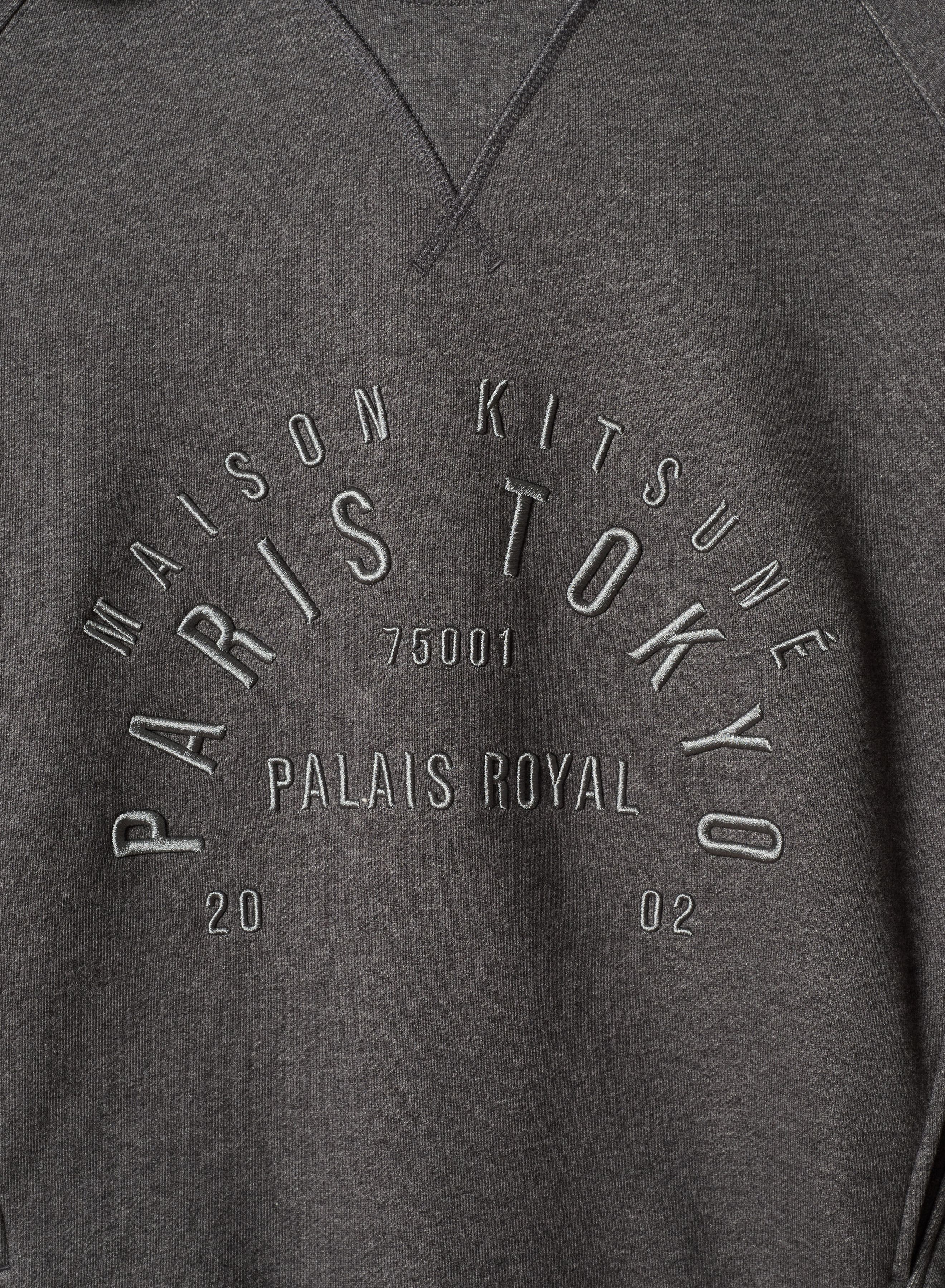 Áo hoodie nữ College túi mở dáng relaxed