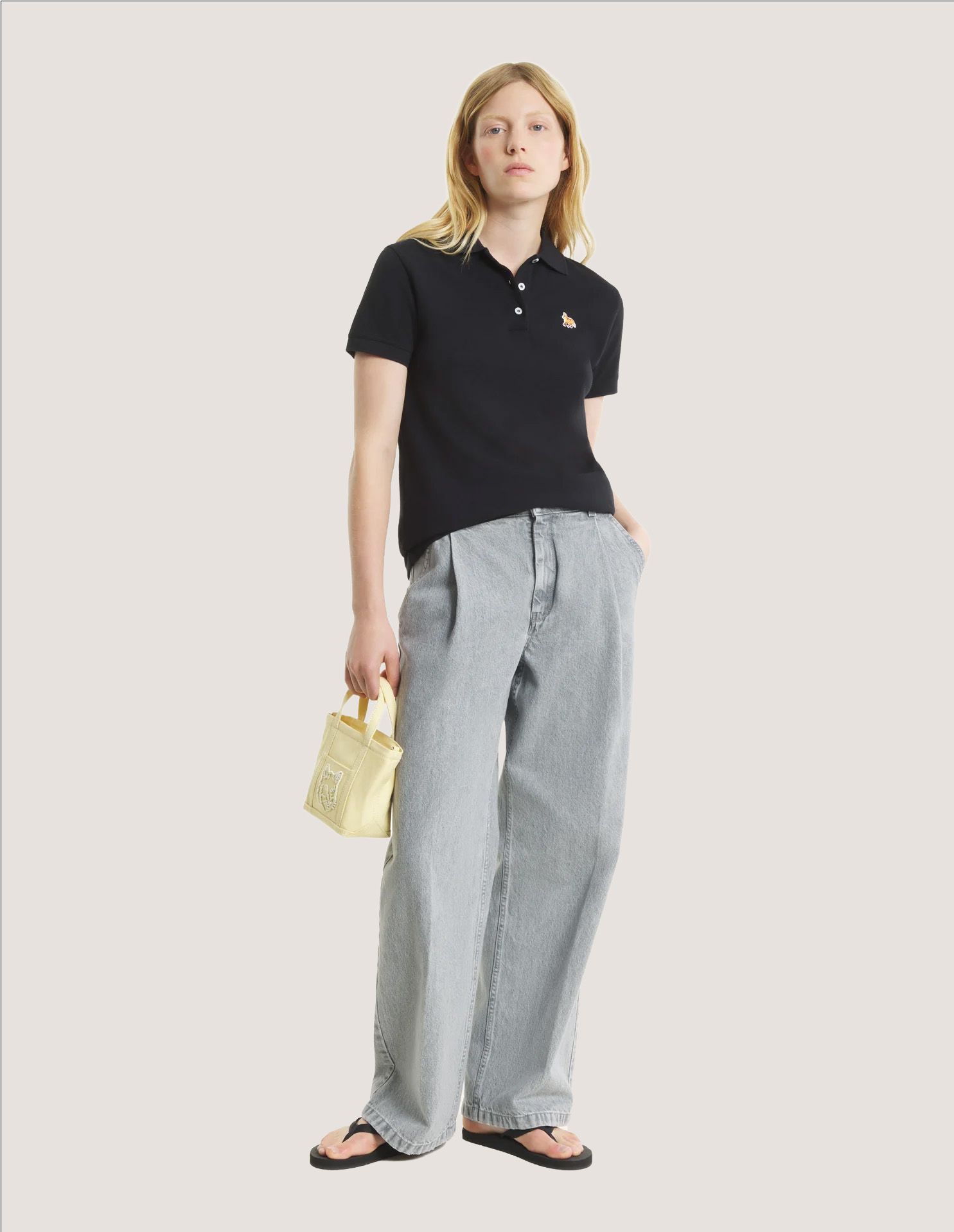Áo polo nữ Baby Fox dáng regular