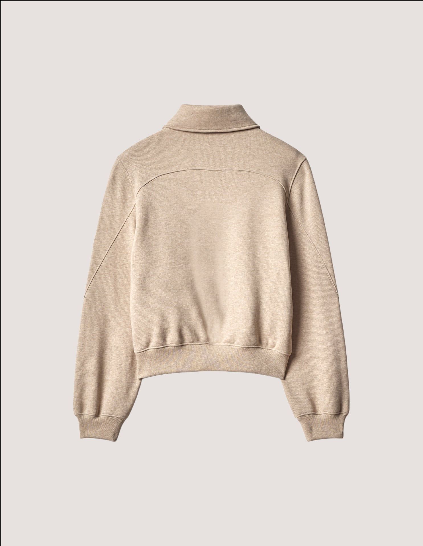 Áo sweatshirt polo nữ Baby Fox dáng cropped