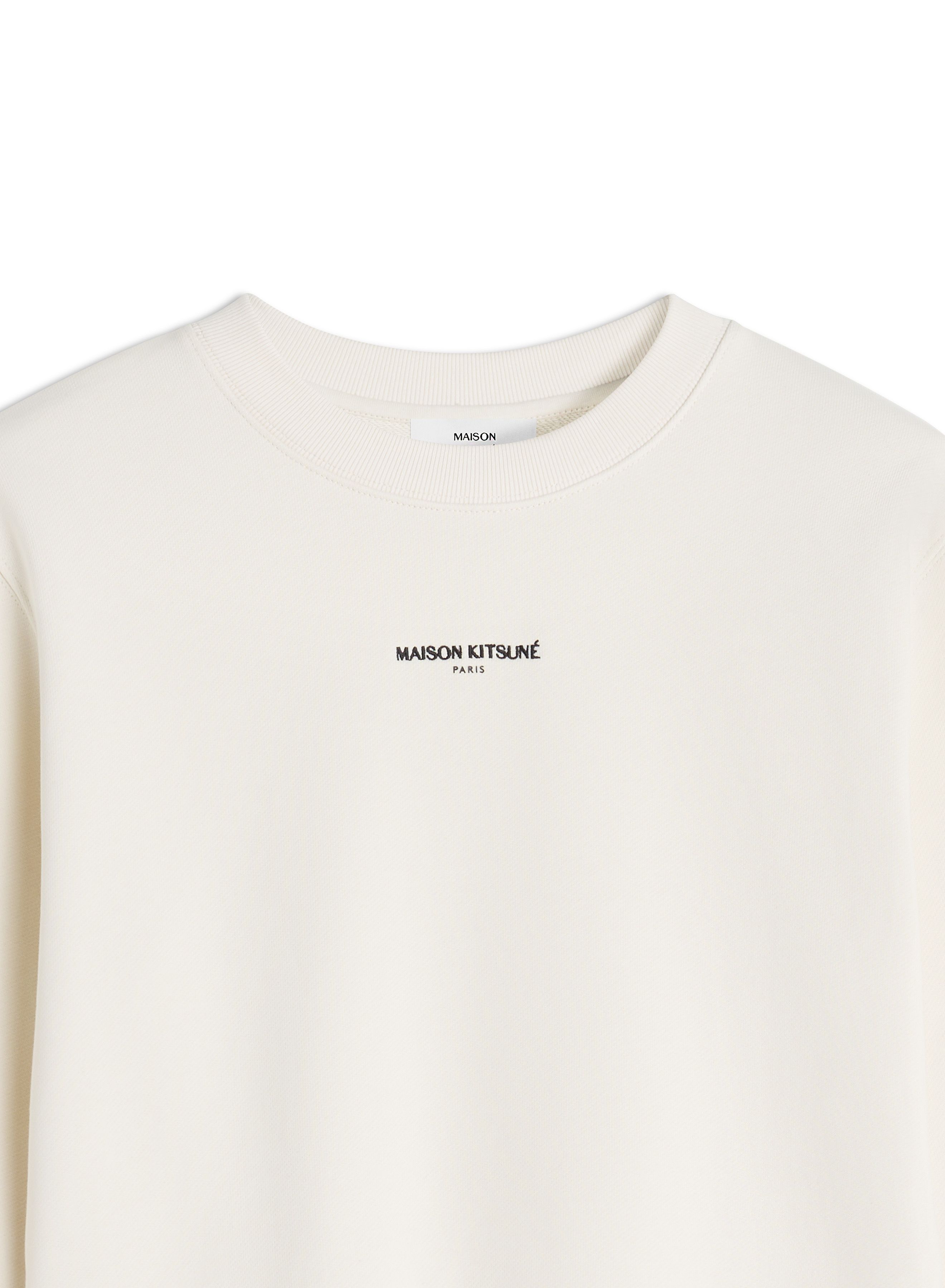 Maison Kitsuné - Áo sweatshirt nữ Maison Kitsuné Paris dáng crop
