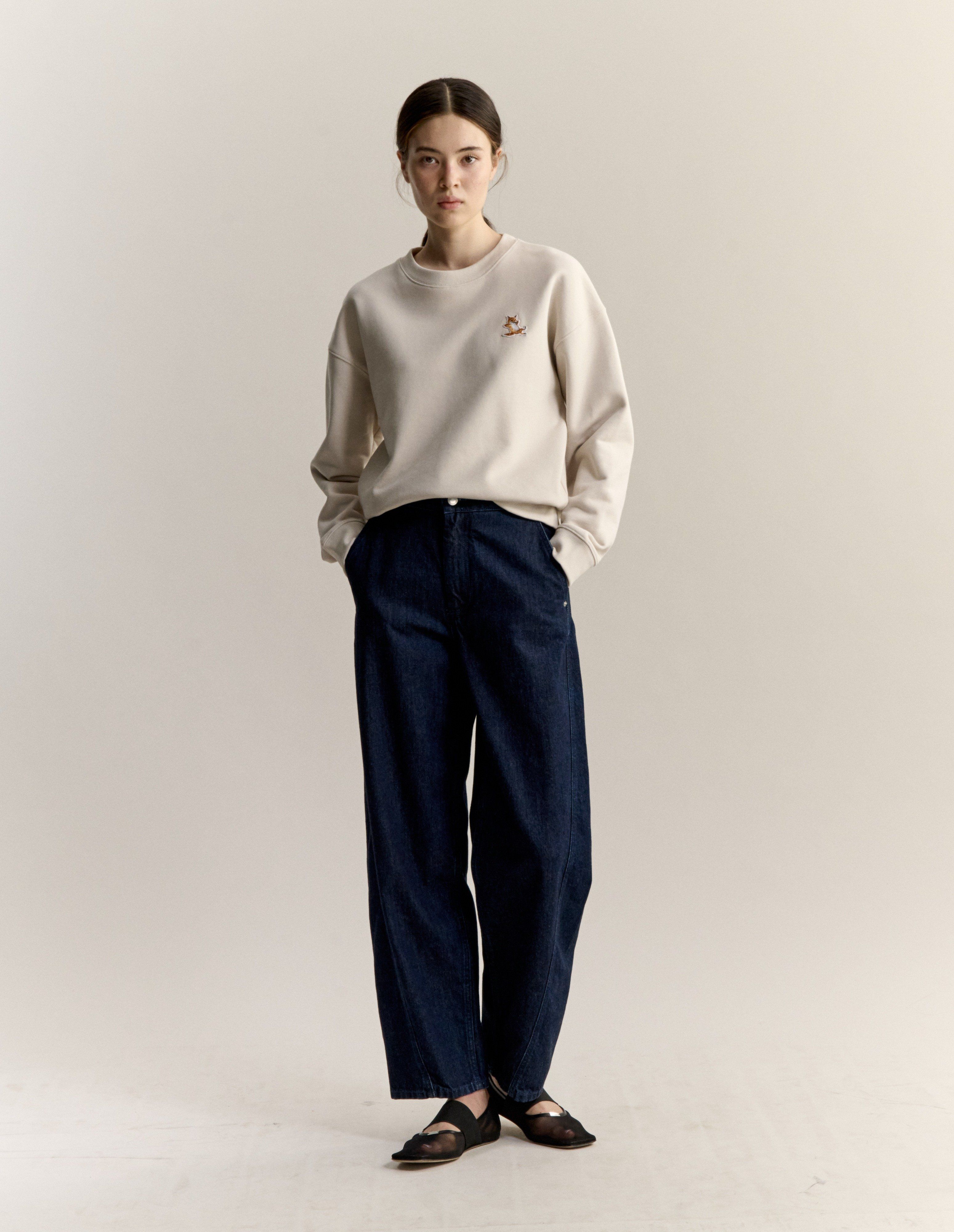 Áo sweatshirt nữ Chillax Fox dáng comfort
