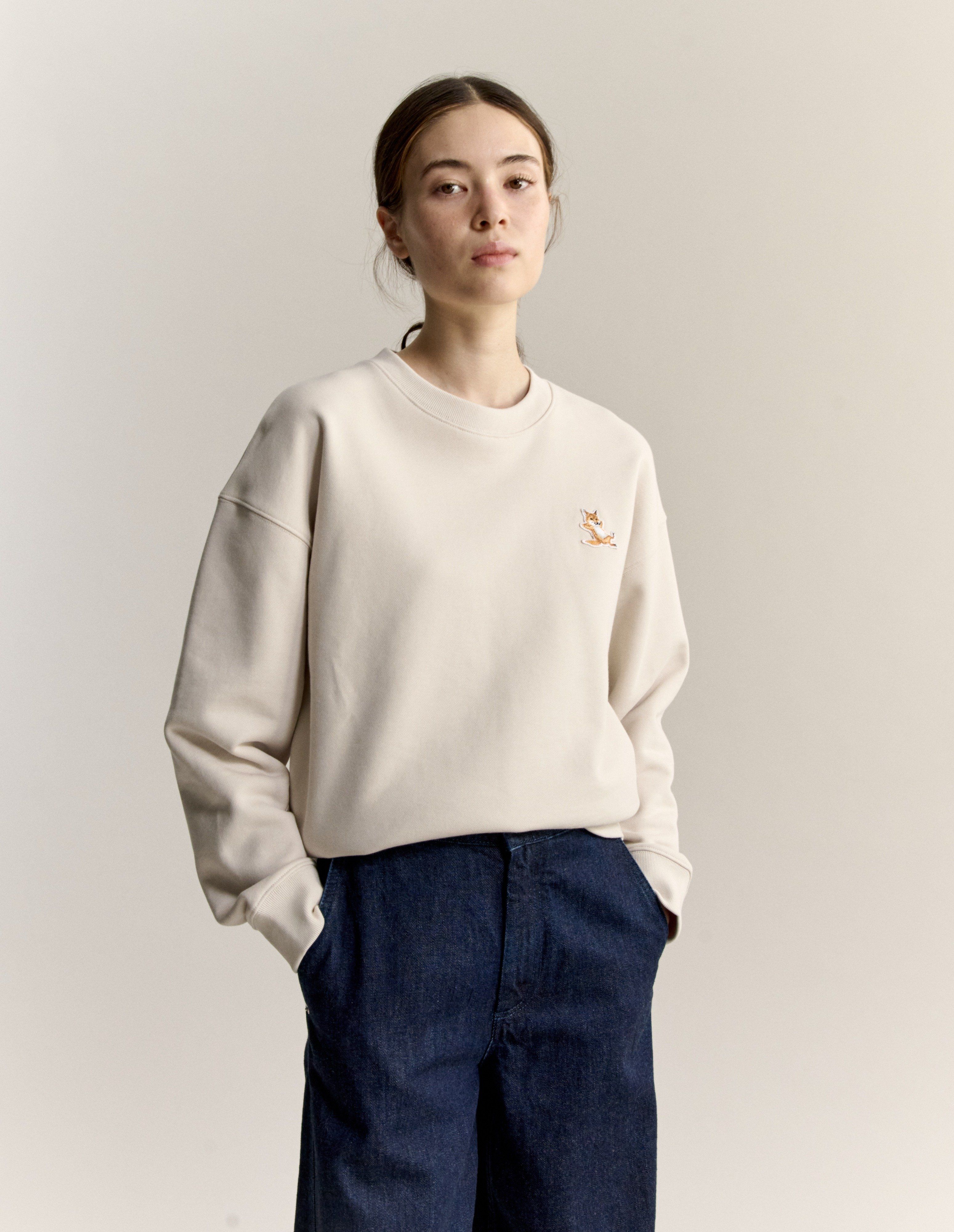 Áo sweatshirt nữ Chillax Fox dáng comfort