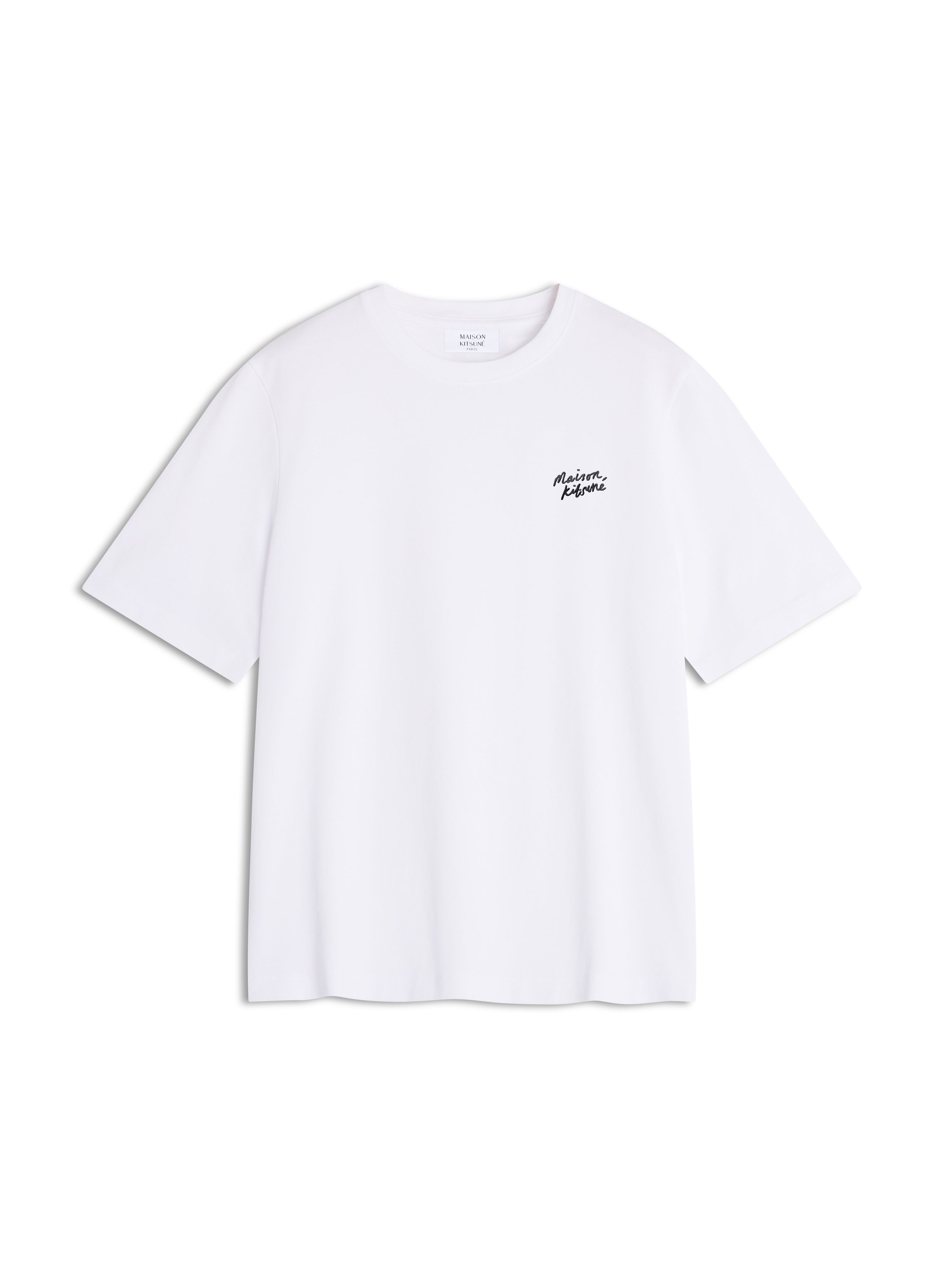Áo thun nữ Maison Kitsuné Handwriting dáng comfort