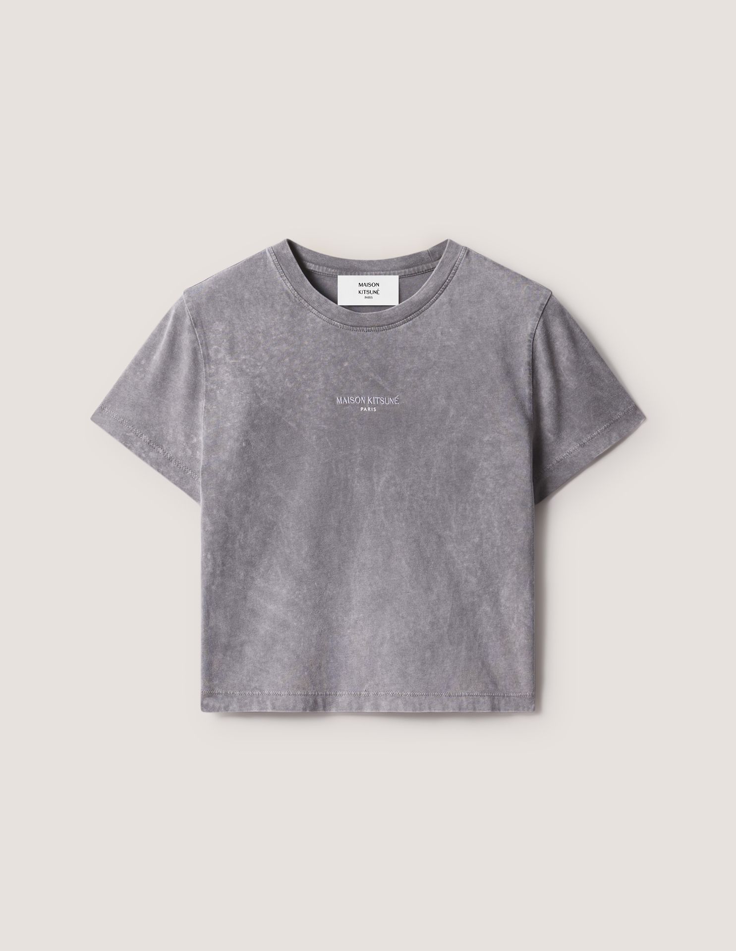 Áo thun nữ Maison Kitsuné Paris dáng baby