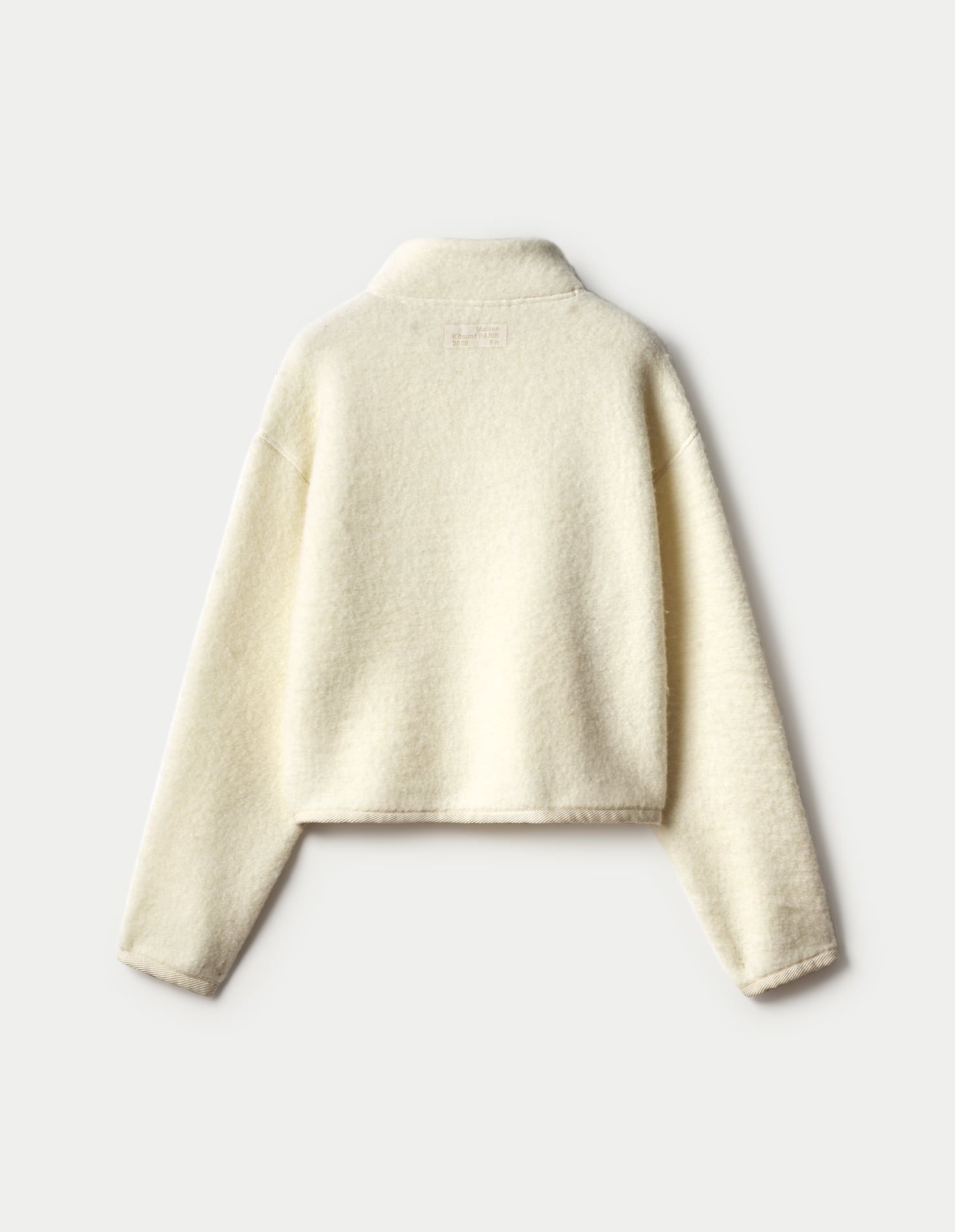 Áo khoác sherpa nữ Popover dáng boxy