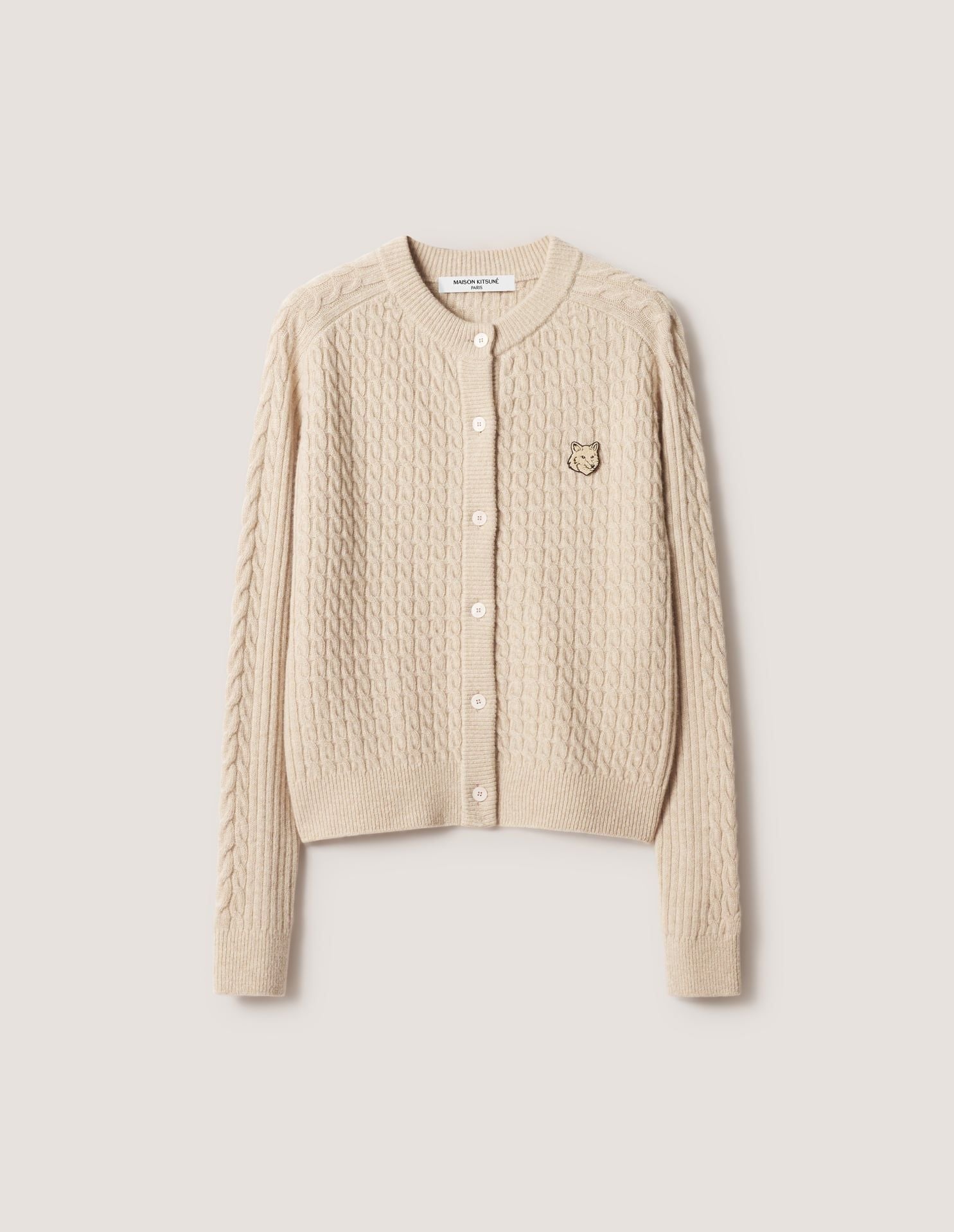 Áo cardigan nữ Fox Head đan  dáng ôm