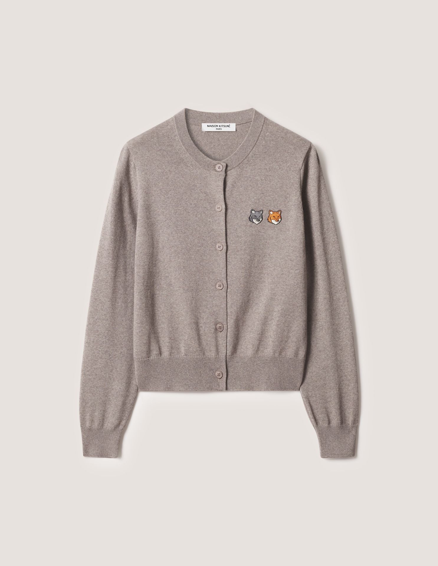 Áo cardigan nữ DOUBLE FOX HEAD dáng regular