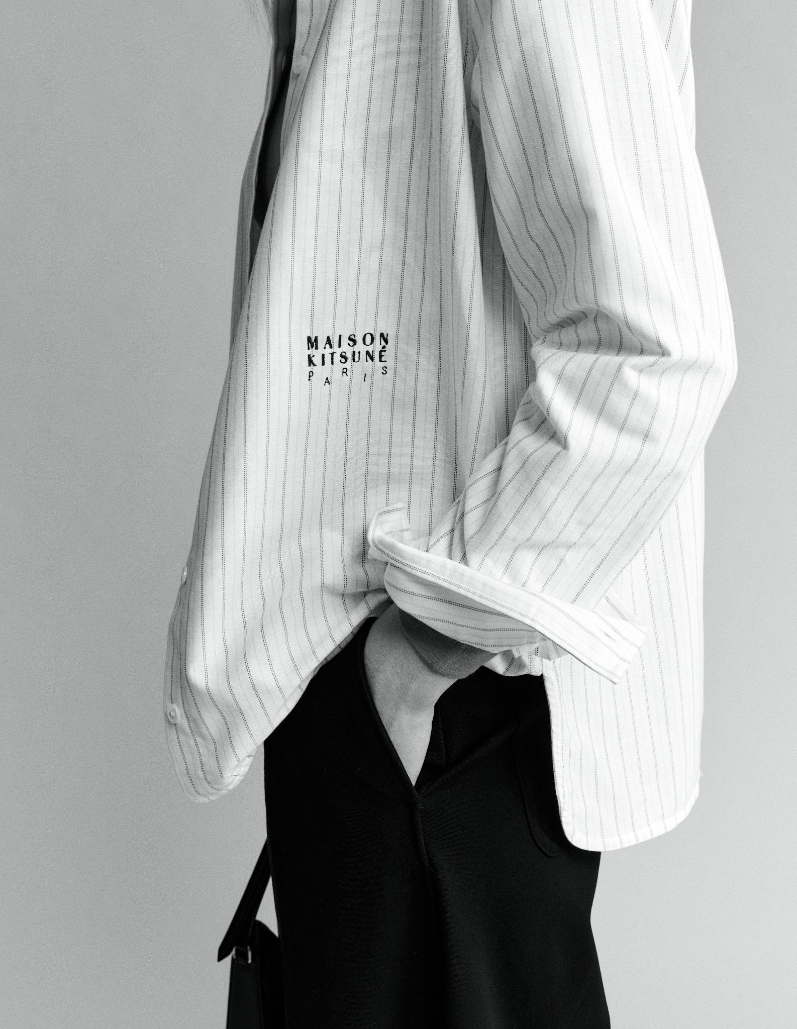 Áo sơ mi nữ sọc cotton oxford dáng casual