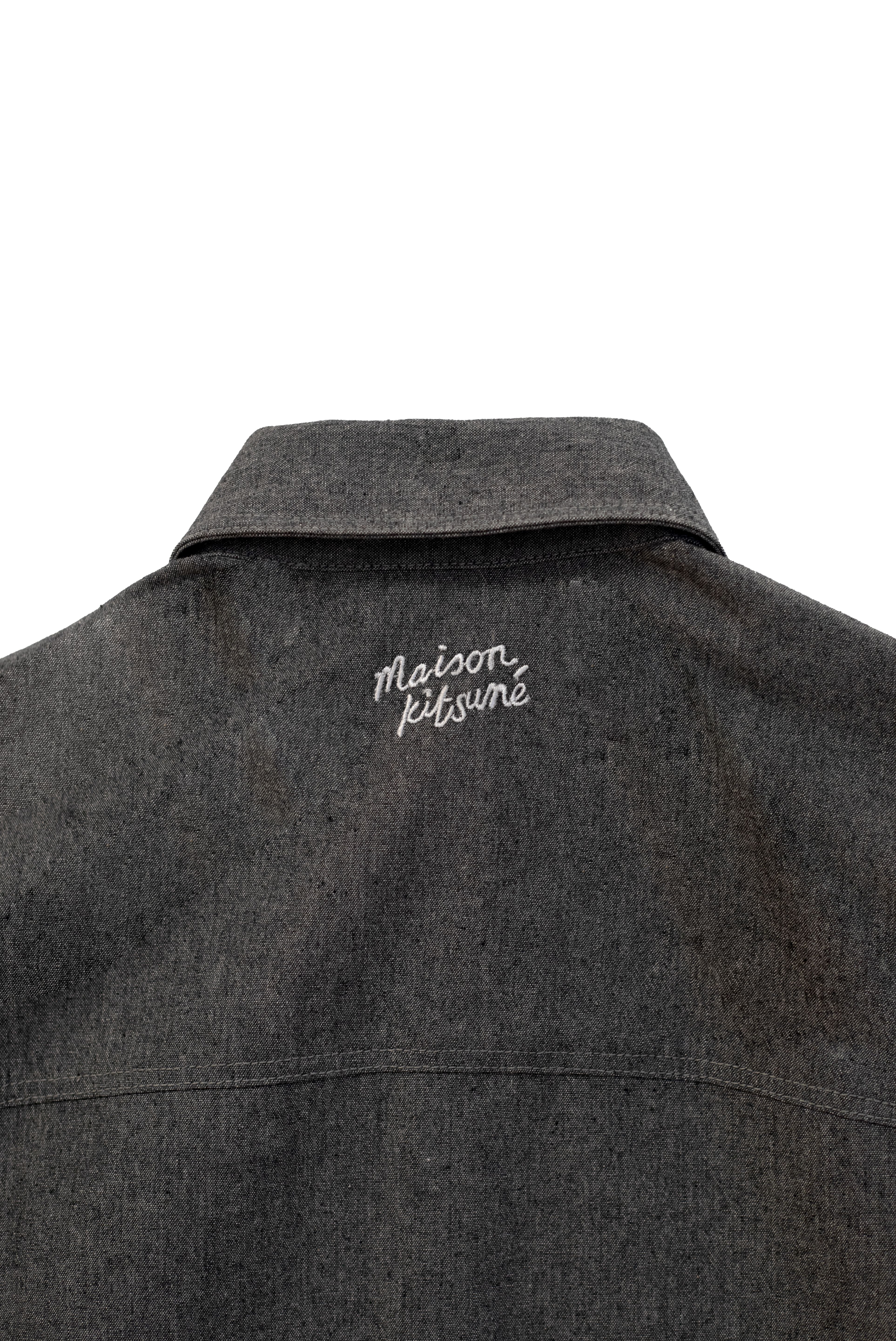 Áo sơ mi boyfriend nữ Maison Kitsuné Handwriting