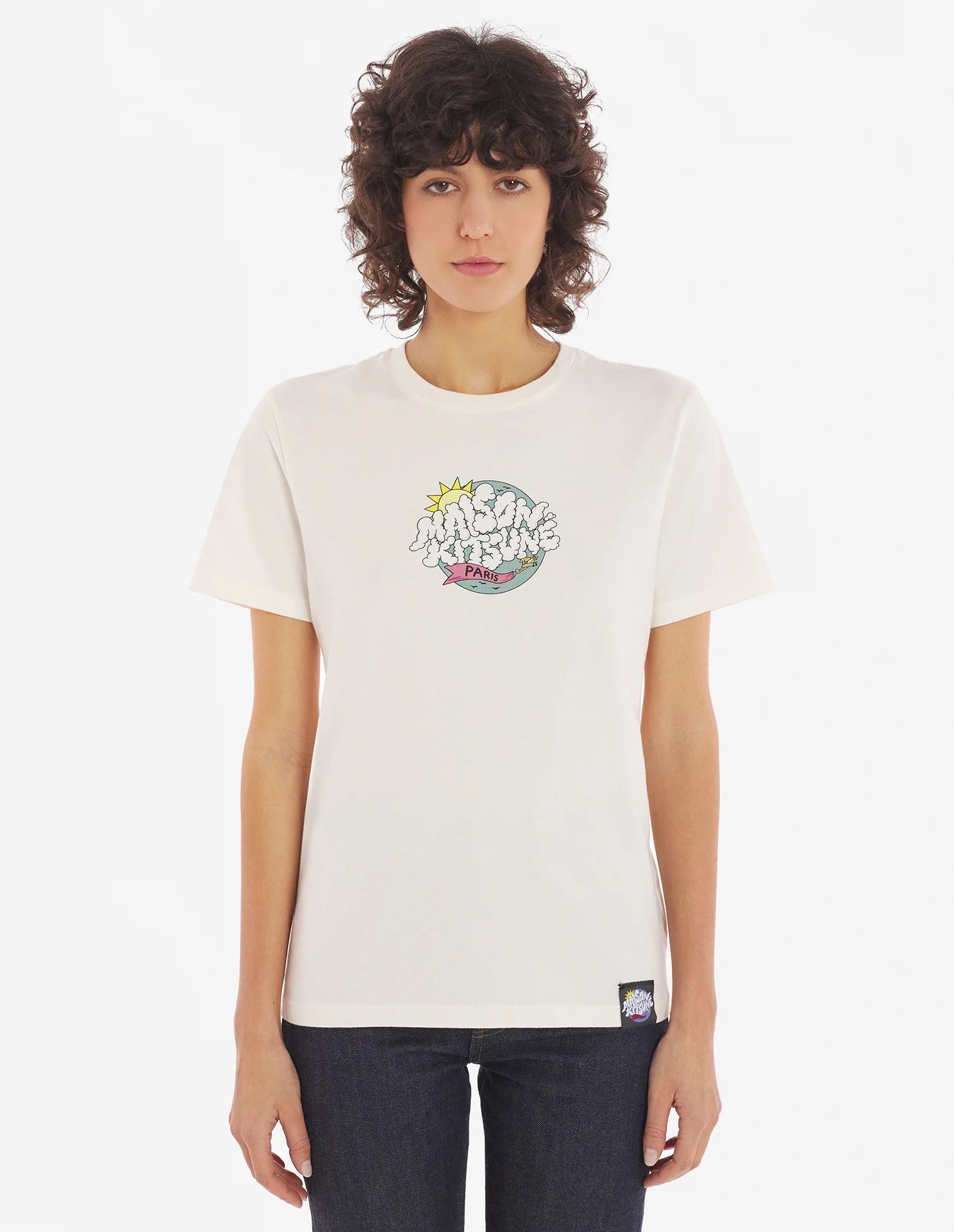 Maison Kitsuné - Áo phông Cloudbuster dáng Regular