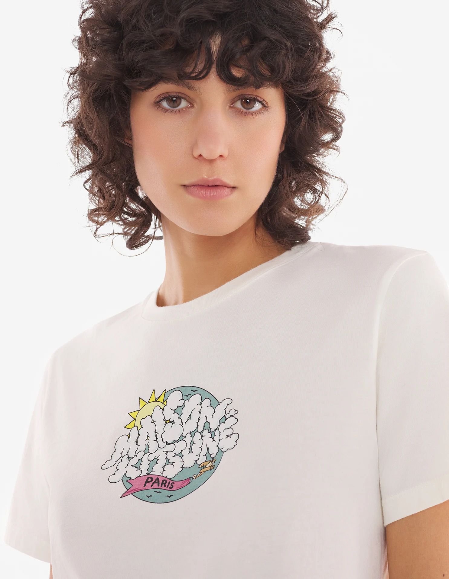 Maison Kitsuné - Áo phông Cloudbuster dáng Regular