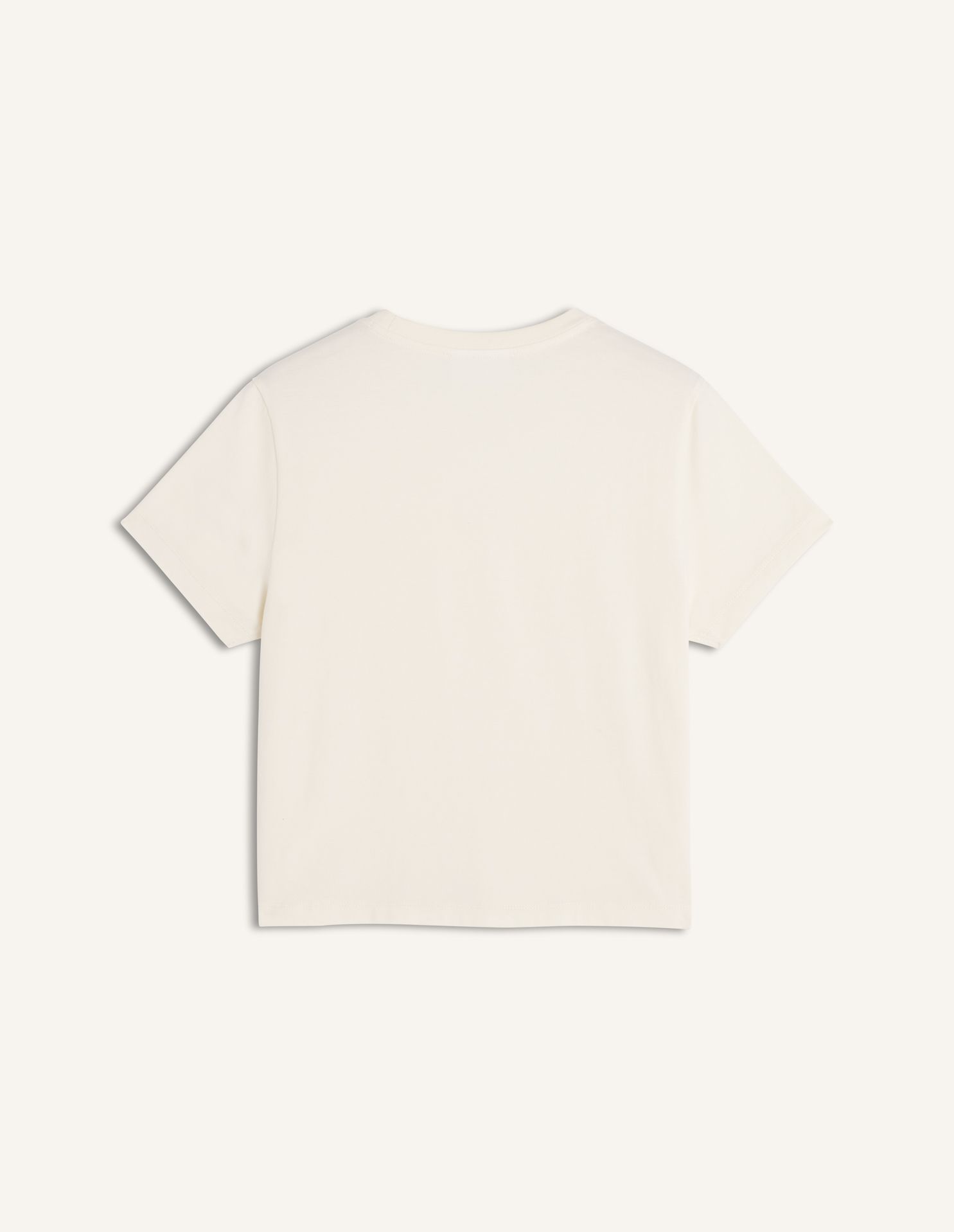 Maison Kitsuné - Áo phông nữ Baby Fox dáng Baby Tee-shirt