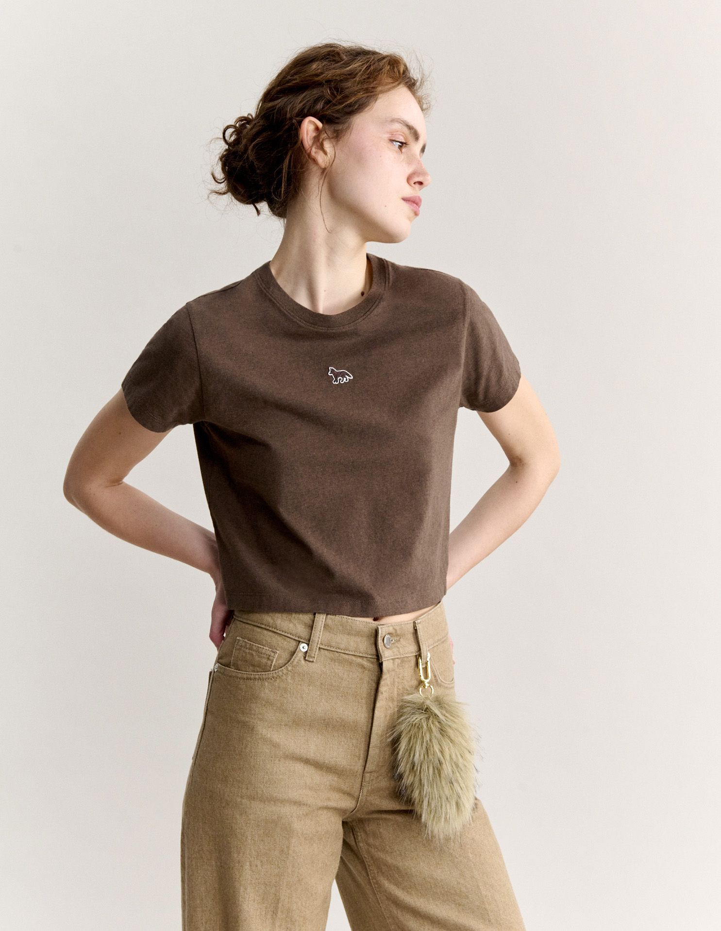 Áo phông nữ Baby Fox dáng Baby Tee-shirt