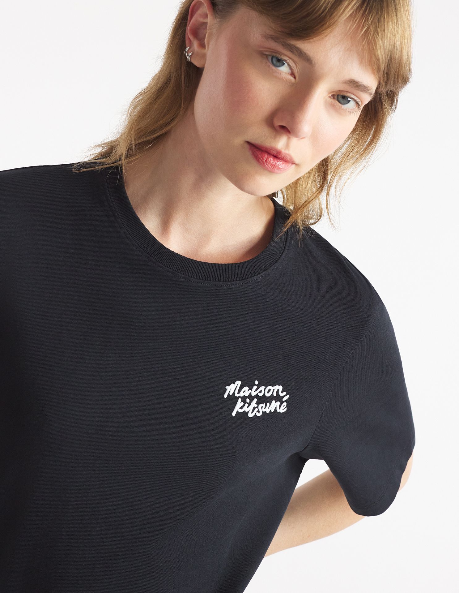 Maison Kitsuné - Áo phông Maison Kitsune Handwriting dáng Comfort