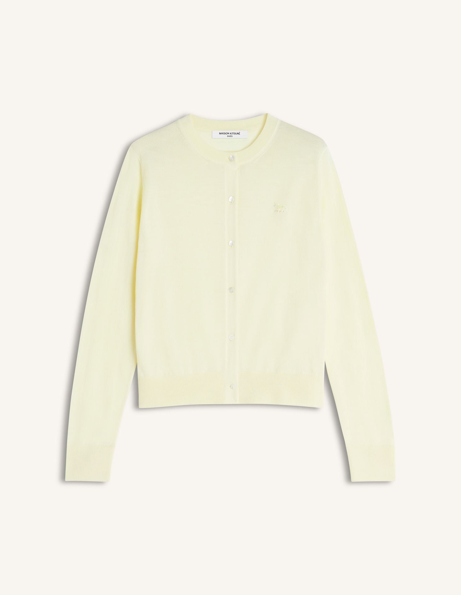Áo cardigan nữ len merino Baby Fox dáng Regular