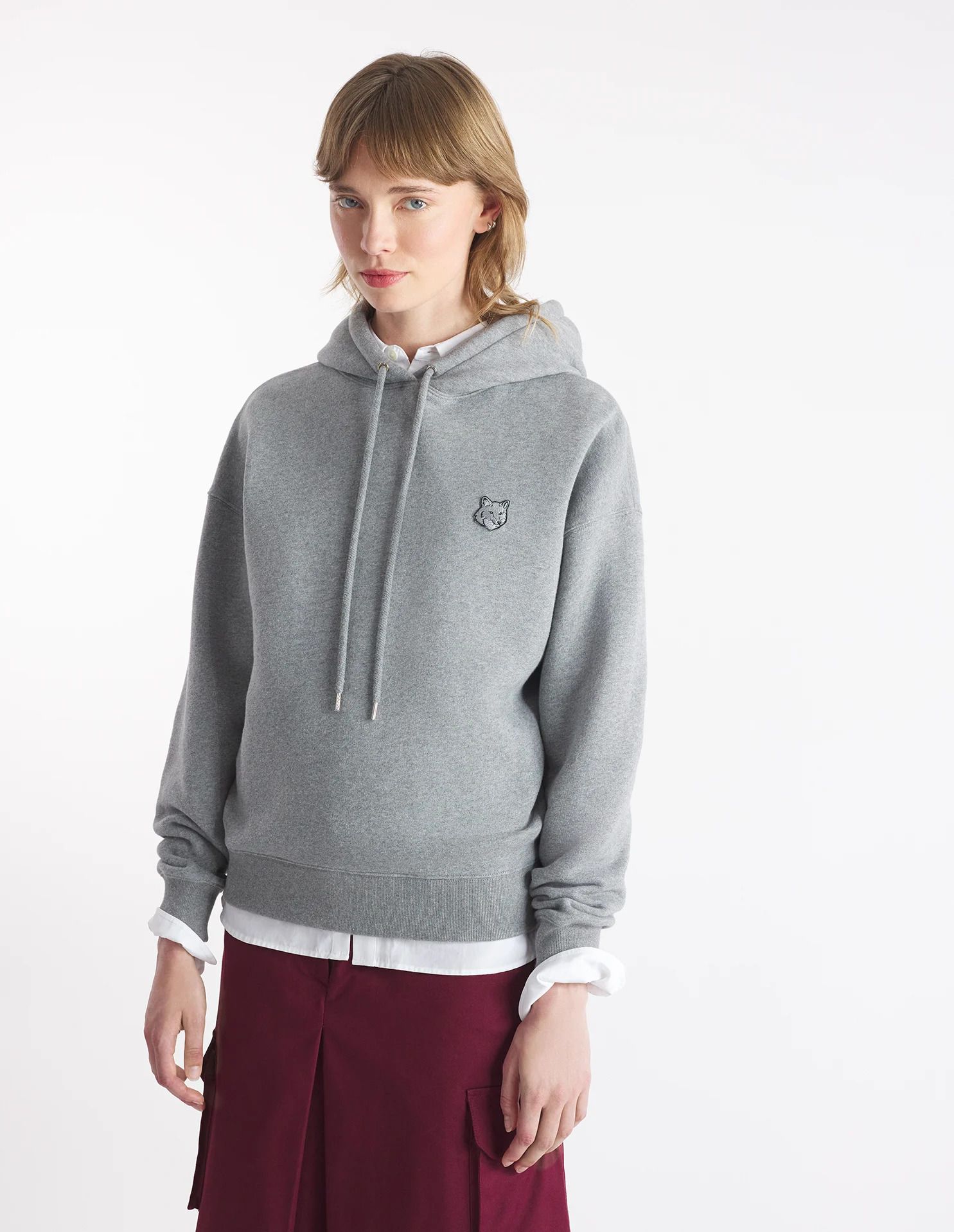 Áo hoodie Bold Fox Head dáng Comfort