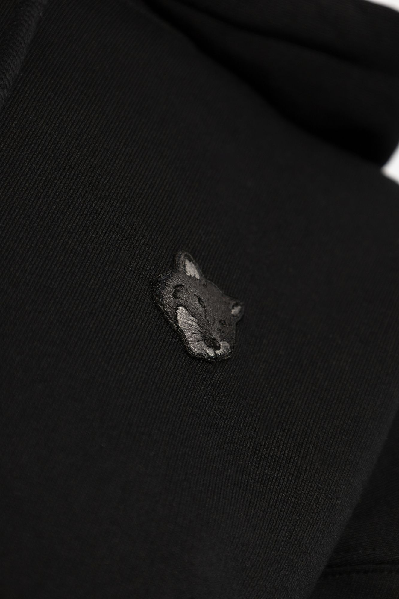 Maison Kitsuné - Áo hoodie Bold Fox Head Patch dáng Comfort