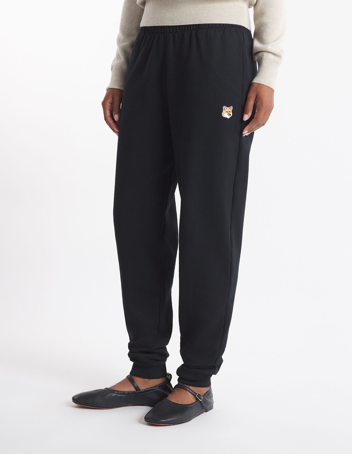 Maison Kitsuné - Quần jogger regular Fox Head