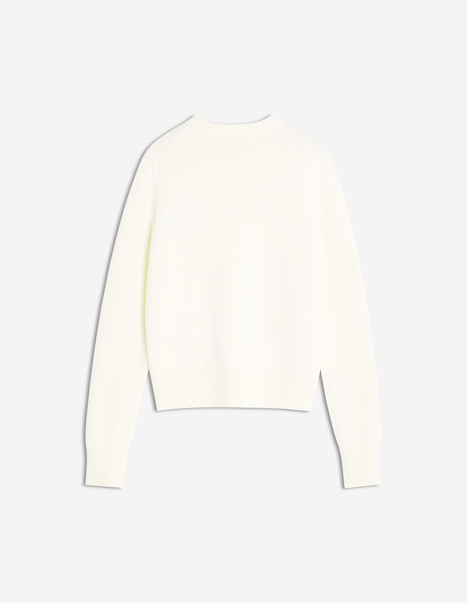 Maison Kitsuné - Áo len intarsia Fox Head dáng Regular