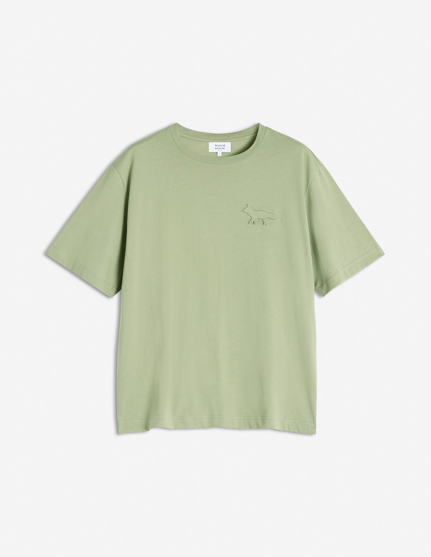 Maison Kitsuné - Áo phông Embossed Profile Fox dáng Oversize