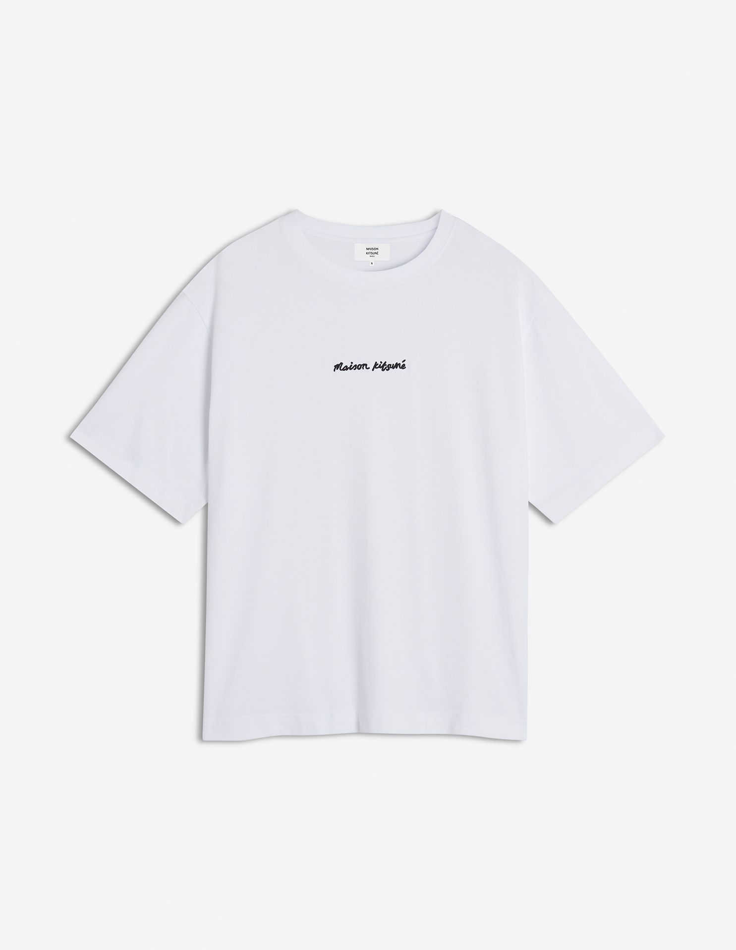 Áo phông Maison Kitsune Embroidery dáng Oversize