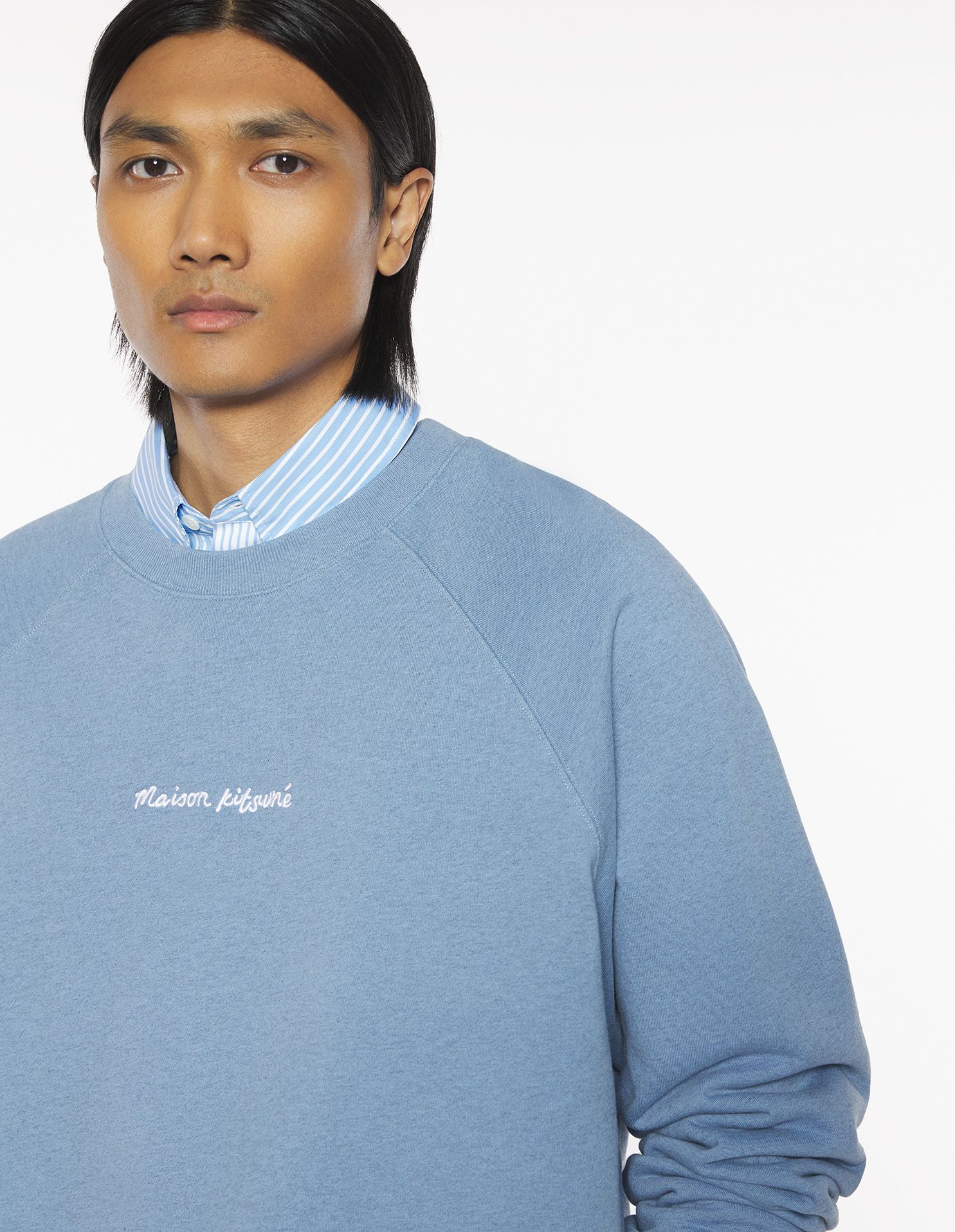 Maison Kitsuné - Áo nỉ Maison Kitsuné Handwriting dáng Oversize