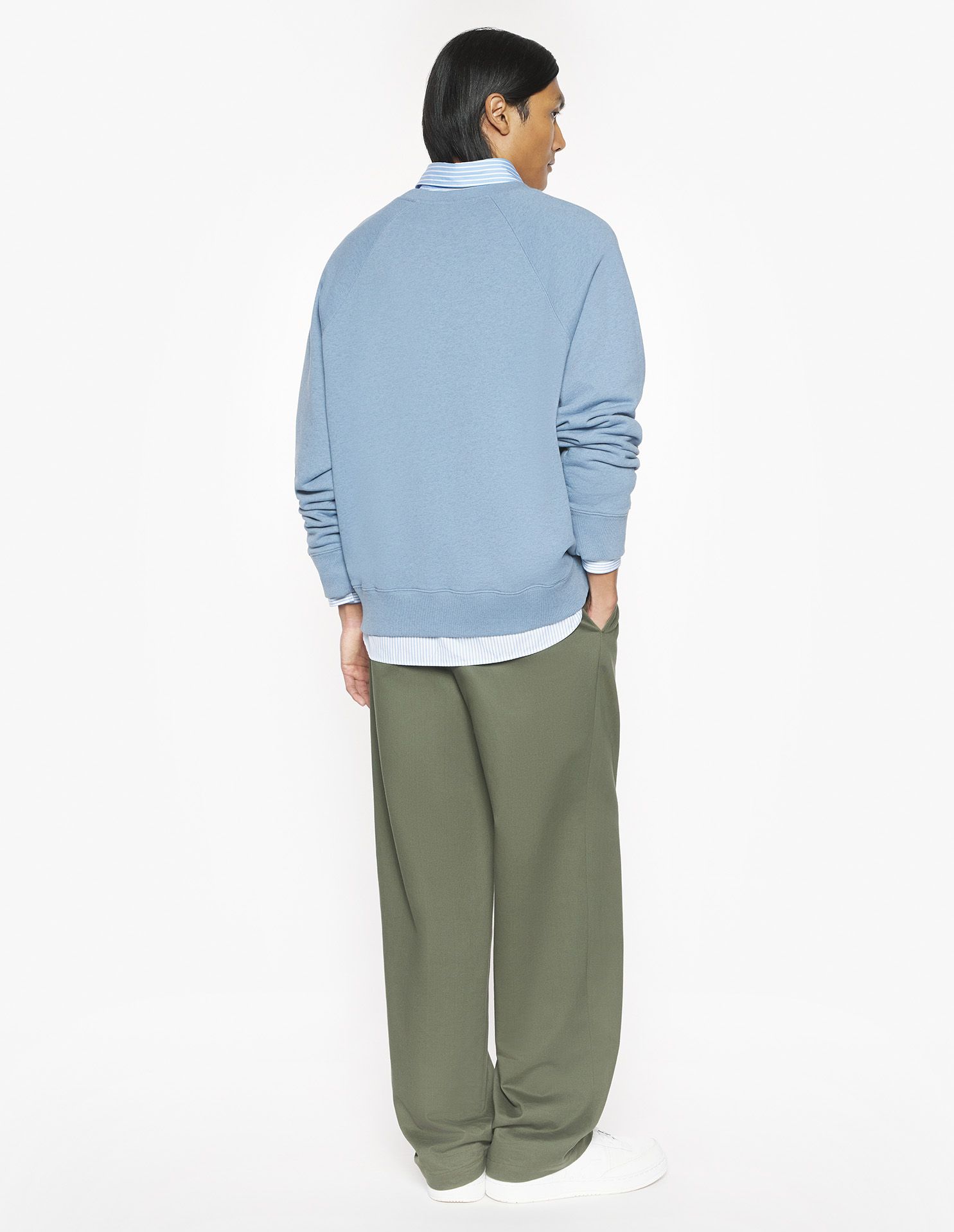 Maison Kitsuné - Áo nỉ Maison Kitsuné Handwriting dáng Oversize
