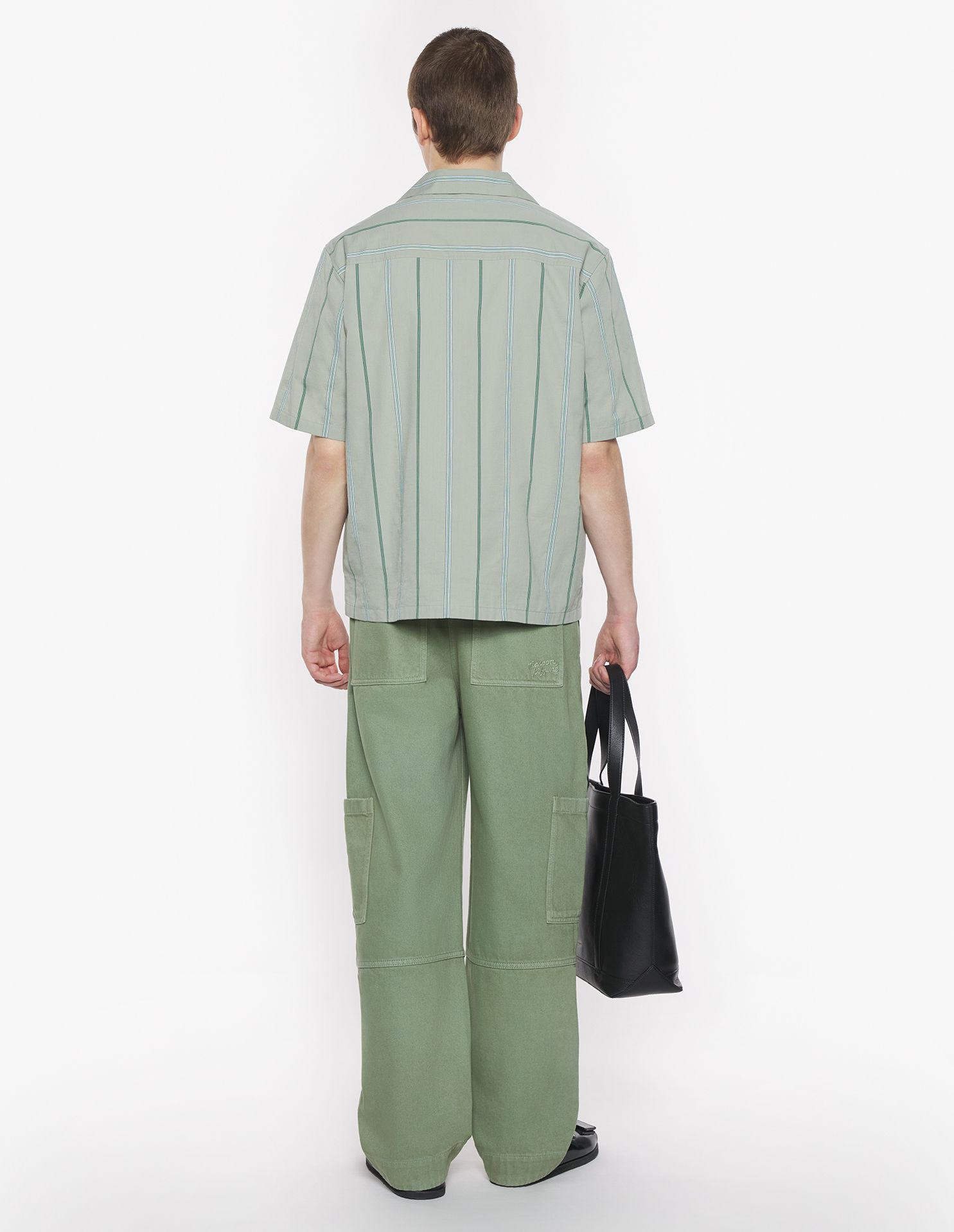 Maison Kitsuné - Áo sơ mi resort dáng Boxy