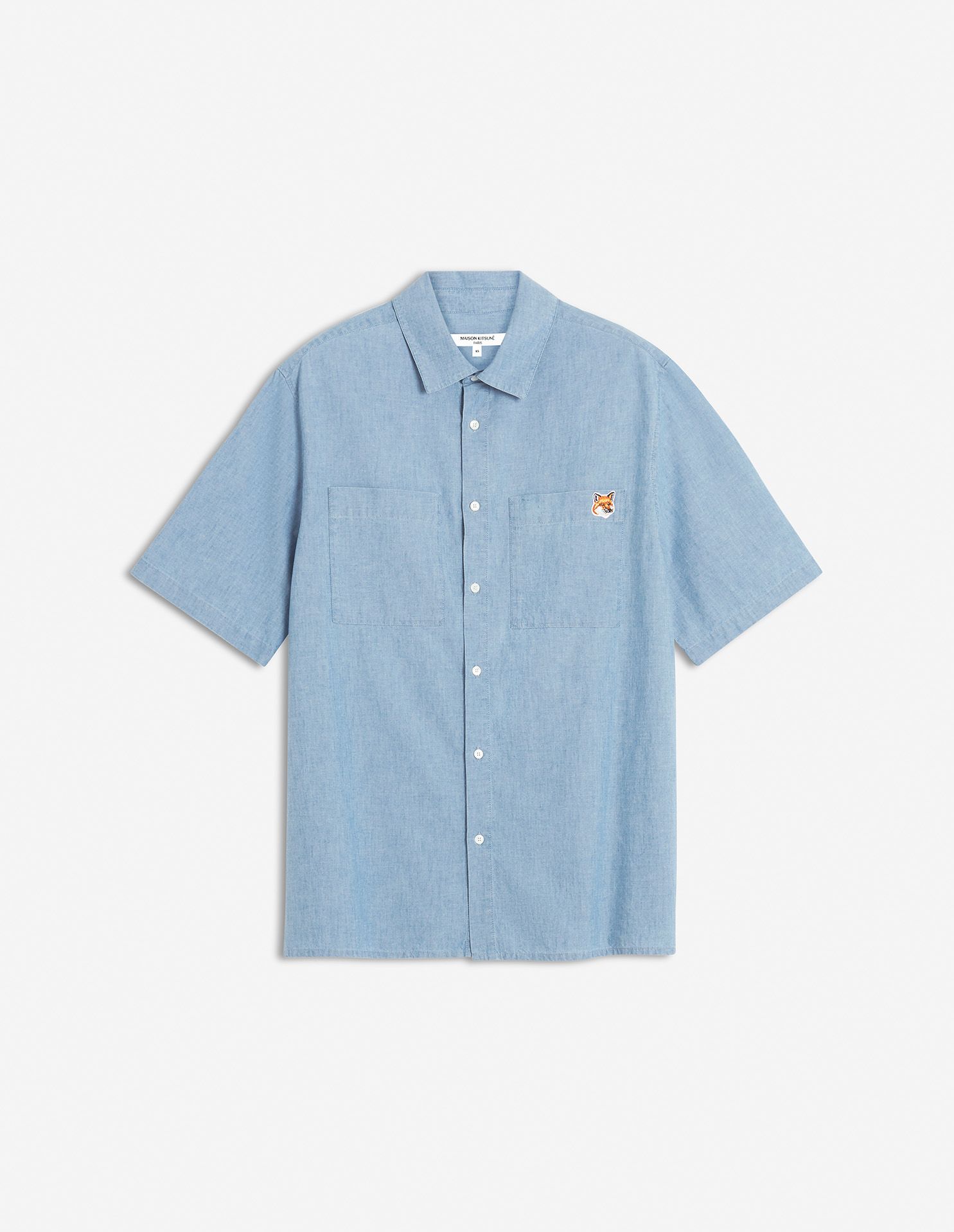 Maison Kitsuné - Áo sơ mi  tay ngắn dáng Relaxed