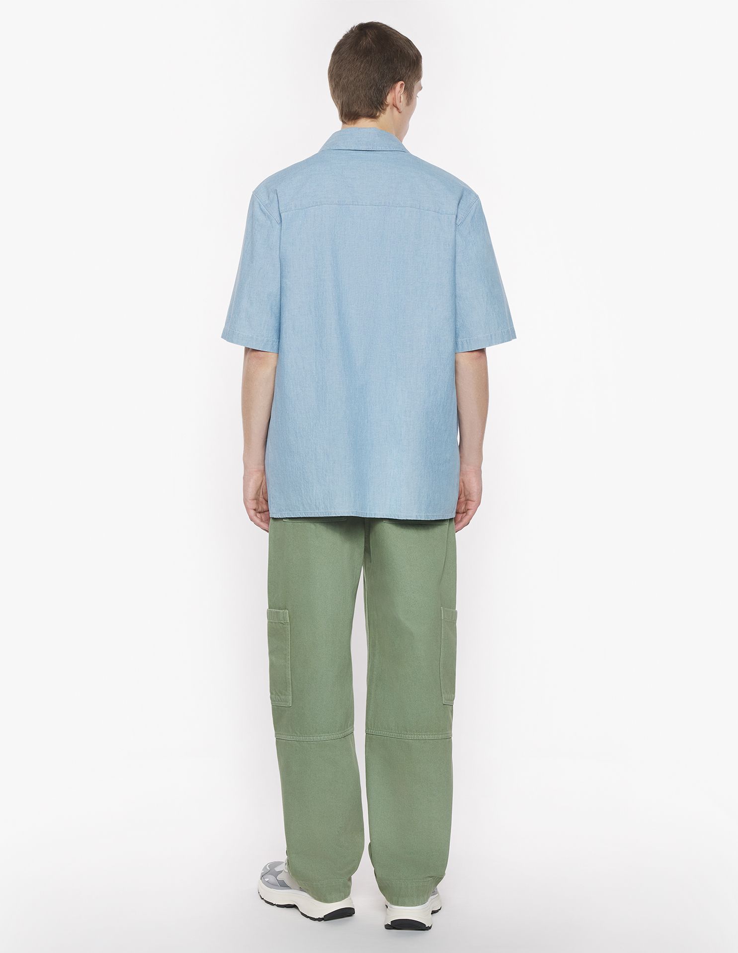 Maison Kitsuné - Áo sơ mi  tay ngắn dáng Relaxed