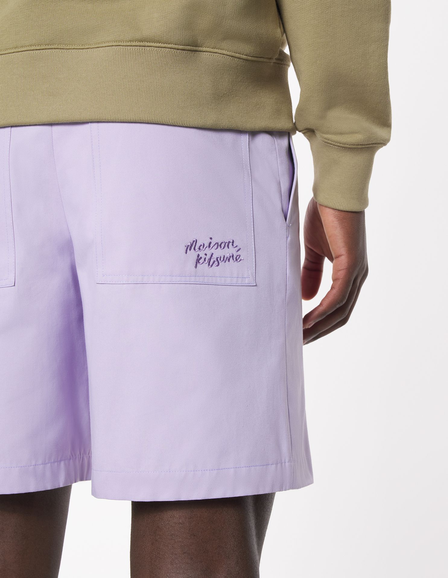 Maison Kitsuné - Quần short casual dáng Straight