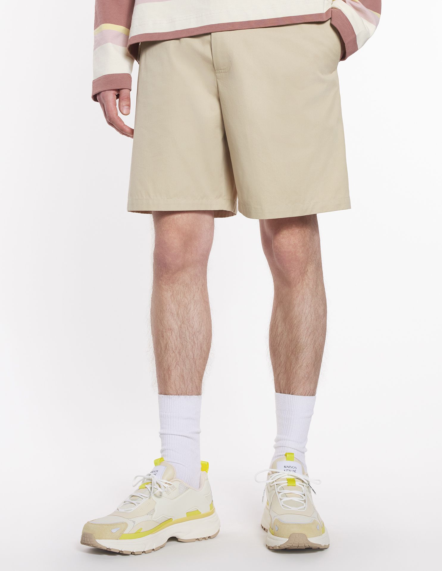 Maison Kitsuné - Quần short casual dáng Straight