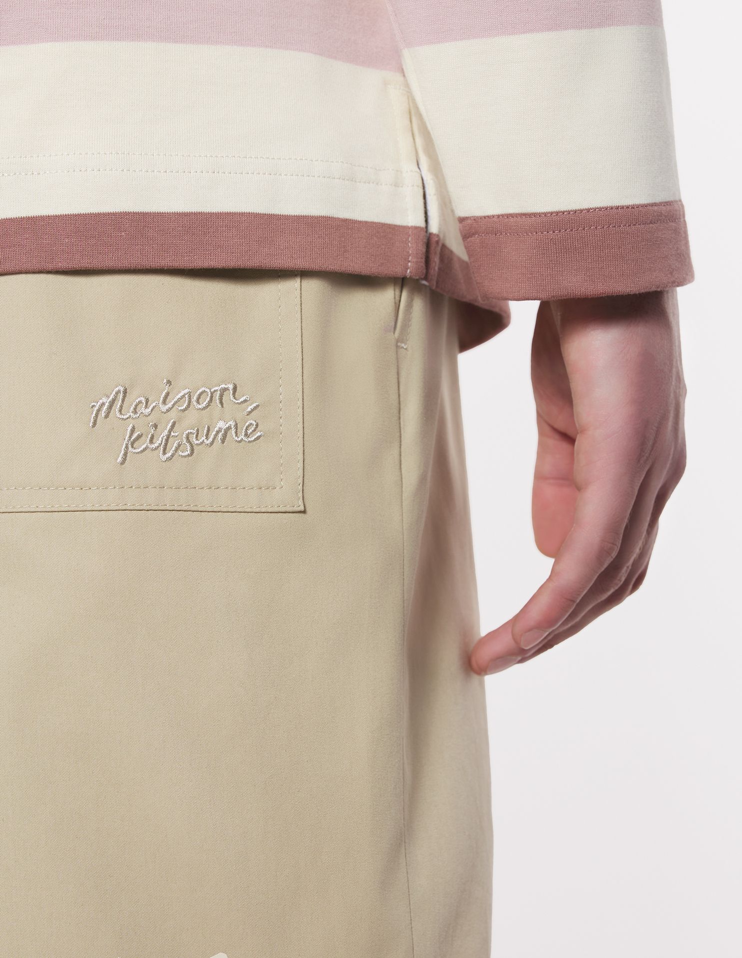 Maison Kitsuné - Quần short casual dáng Straight