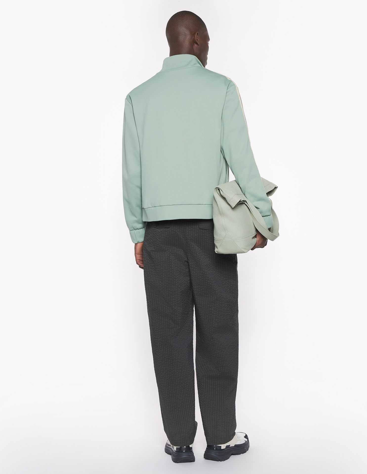 Maison Kitsuné - Áo khoác Flash Fox kéo khóa dáng Relaxed