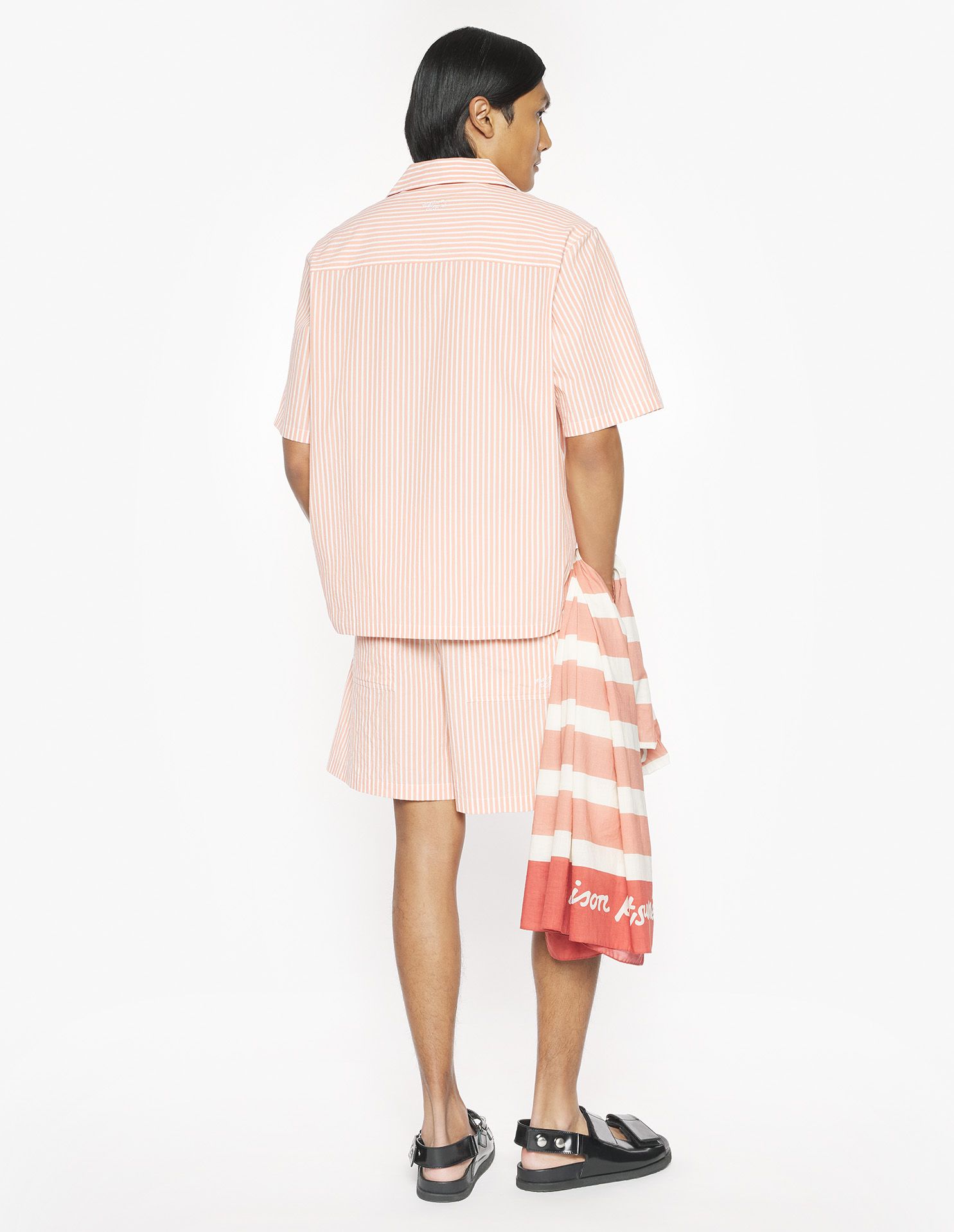 Maison Kitsuné - Áo sơ mi resort High Summer dáng Boxy