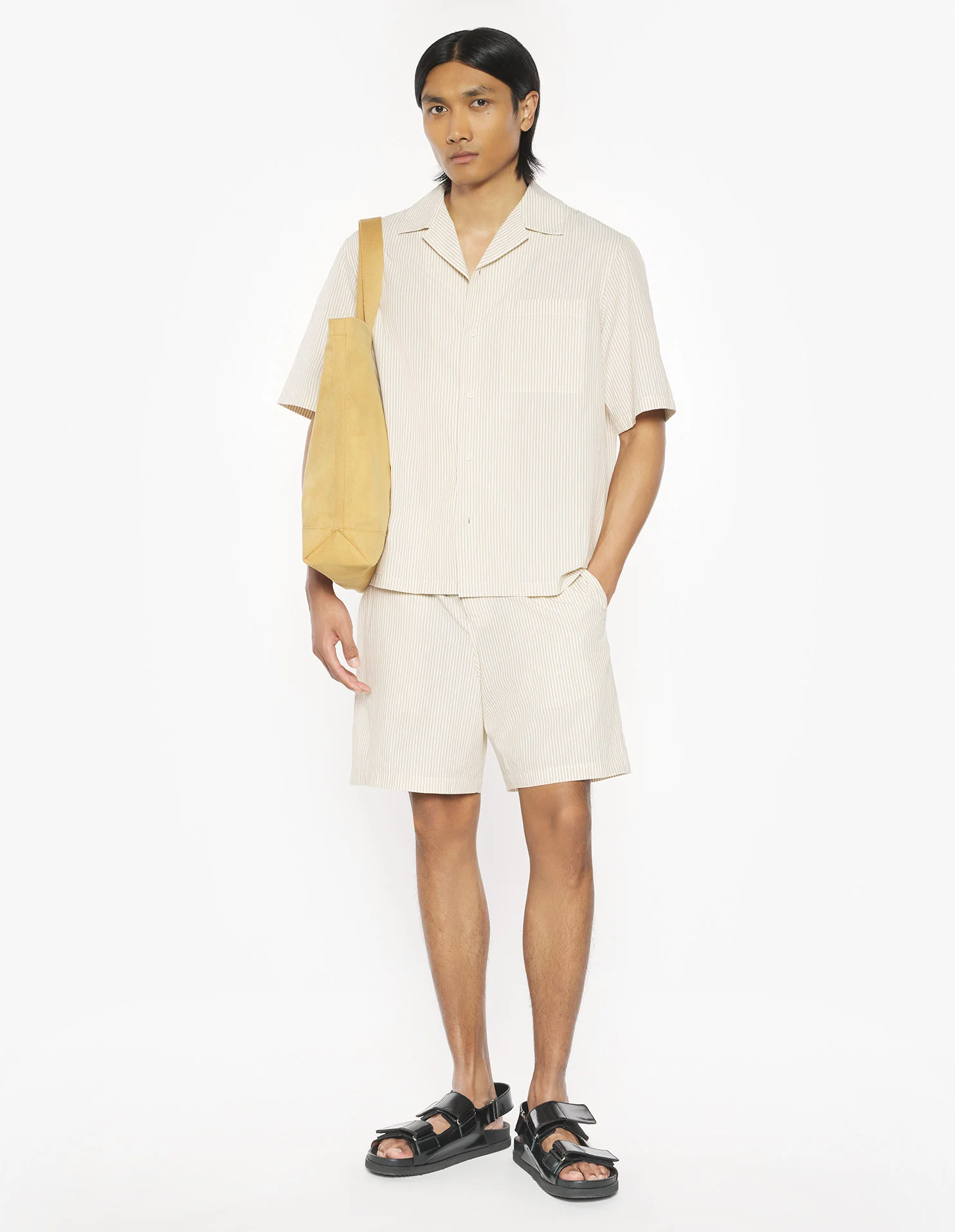 Maison Kitsuné - Áo sơ mi resort High Summer dáng Boxy